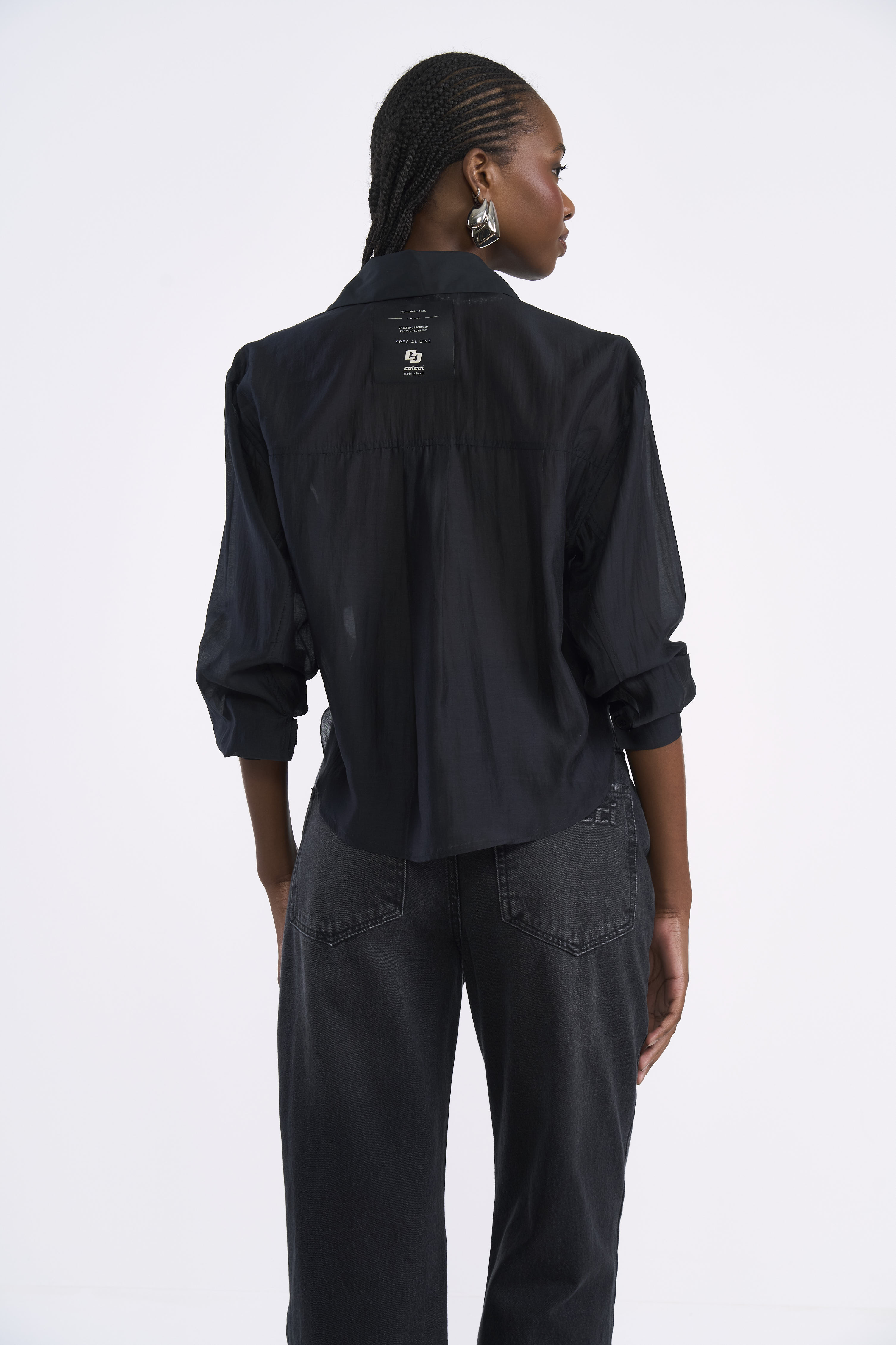 CAMISA COLCCI G PRETO