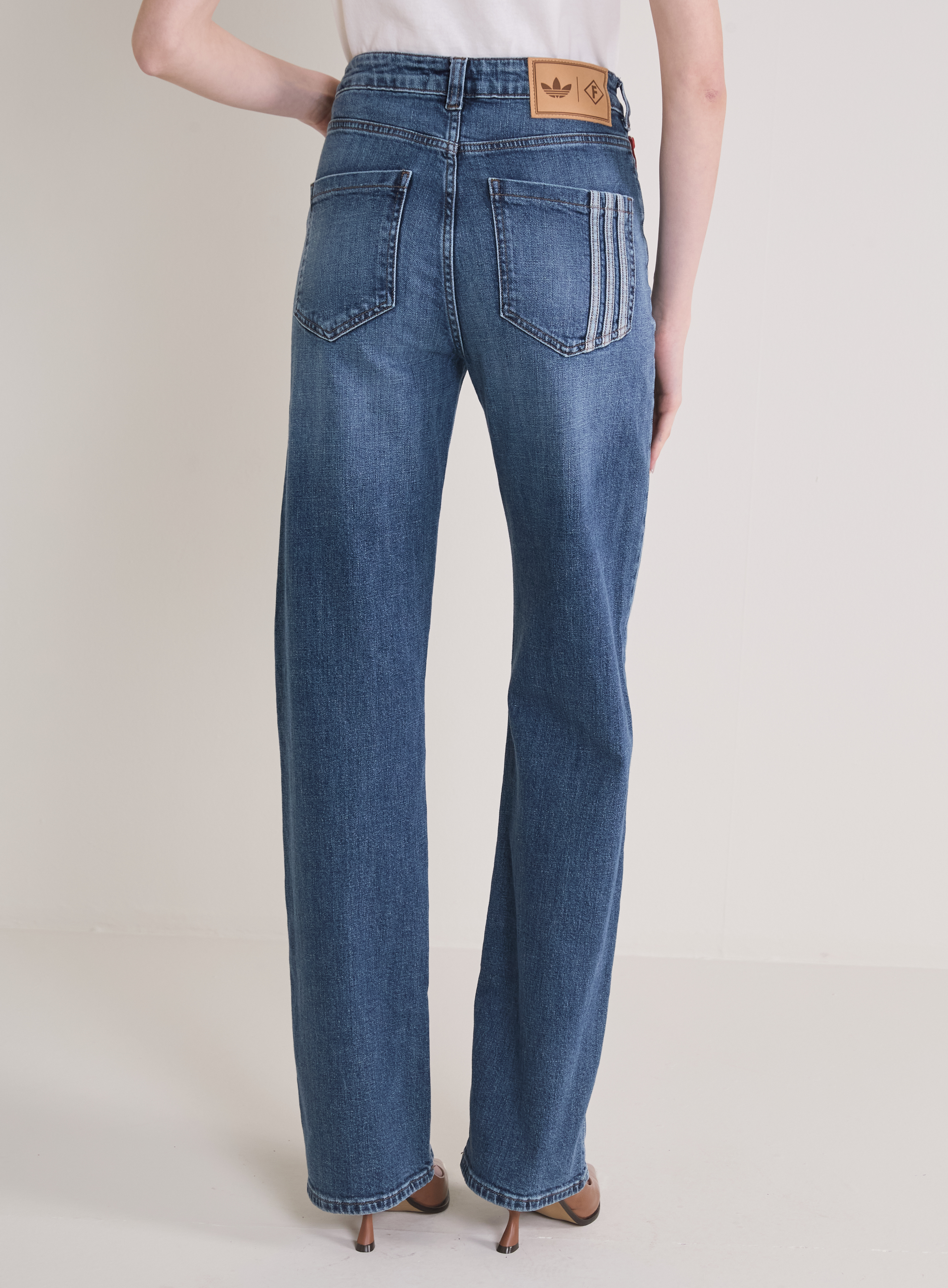 CALÇA JEANS ADIDAS FORUM 36 INDIGO FEM