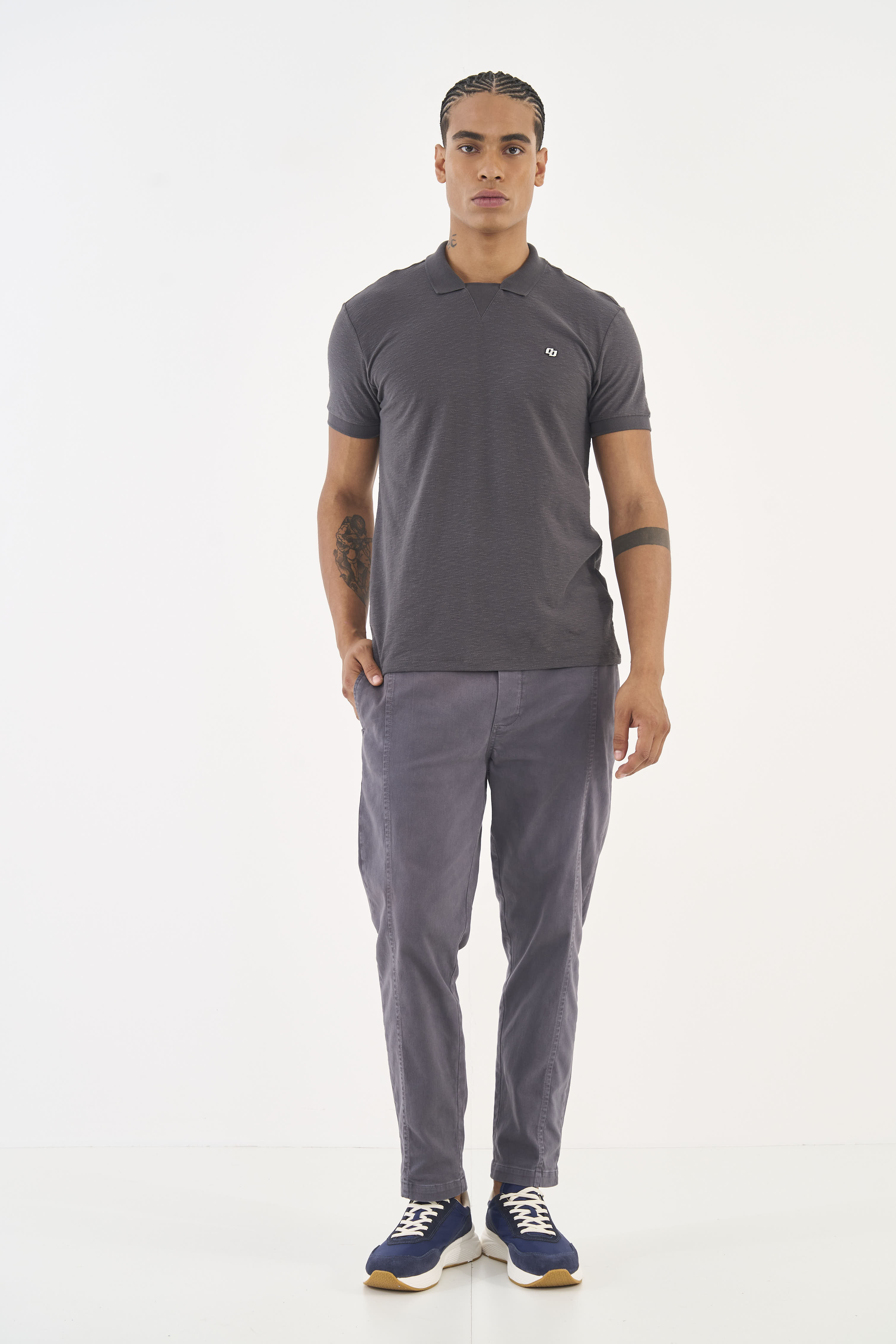 POLO COLCCI GG CINZA MOONQUAKE