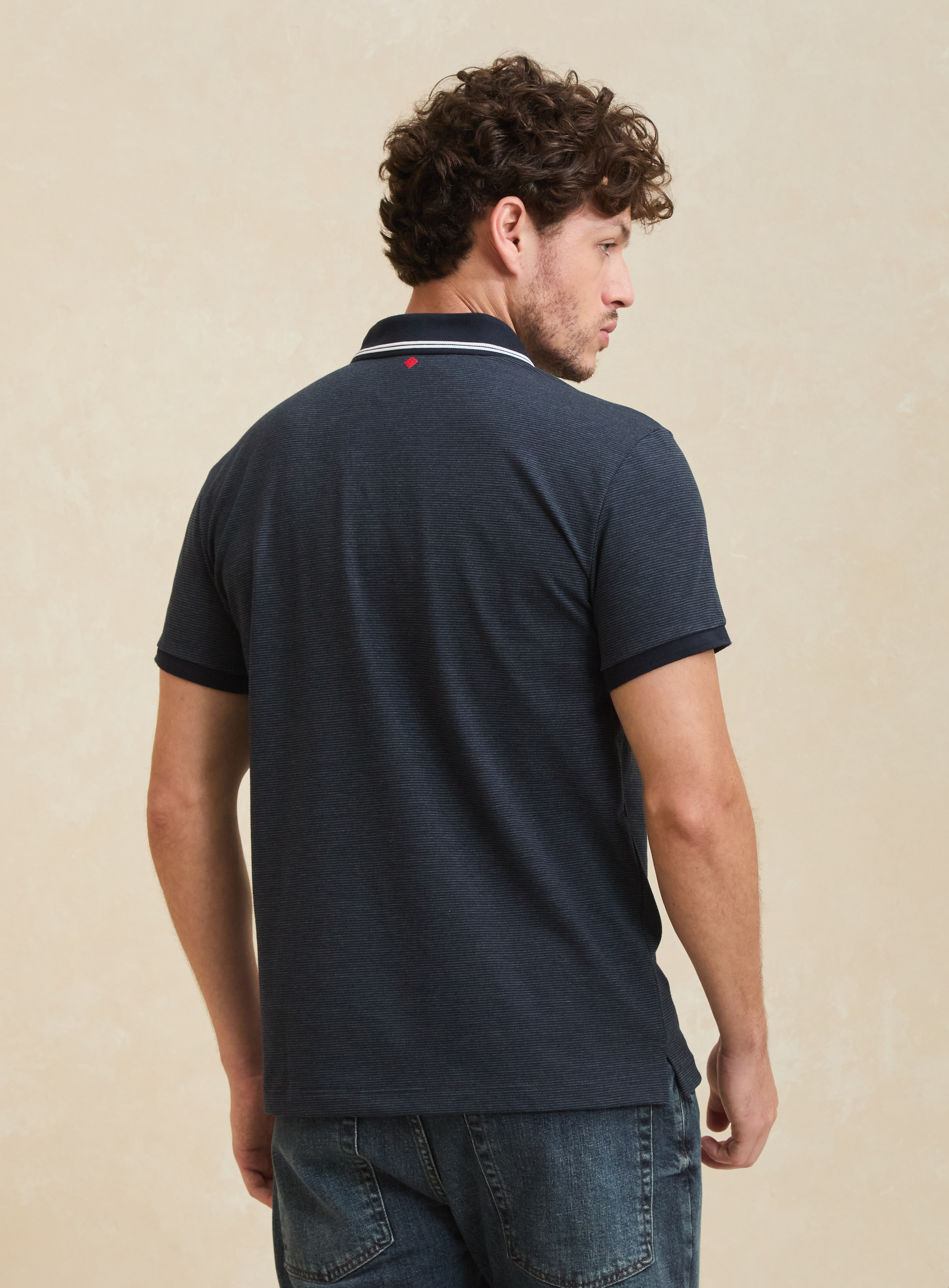 POLO LISTRADA G AZUL ALYA