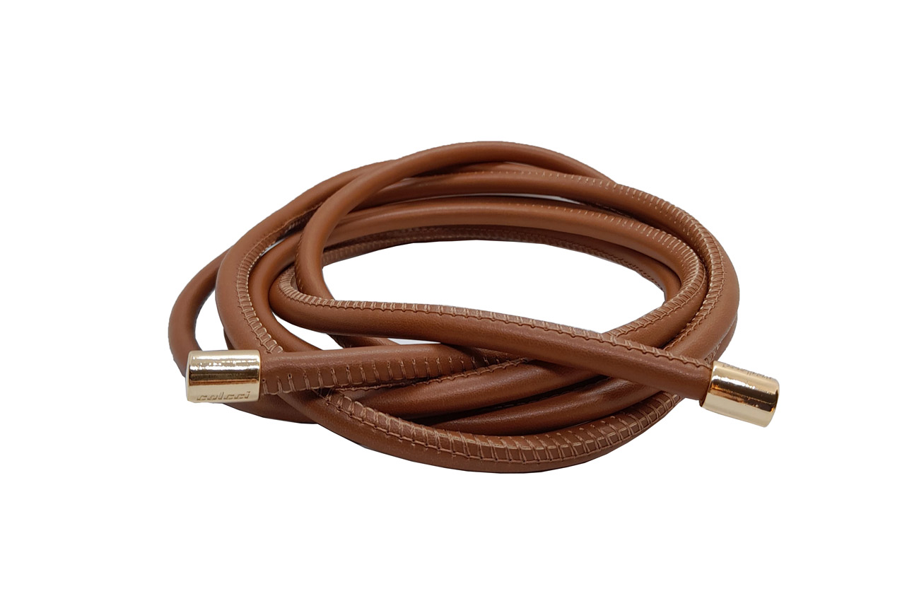 CINTO COLCCI FEM AMARRAR METAL U BEGE CAMILO