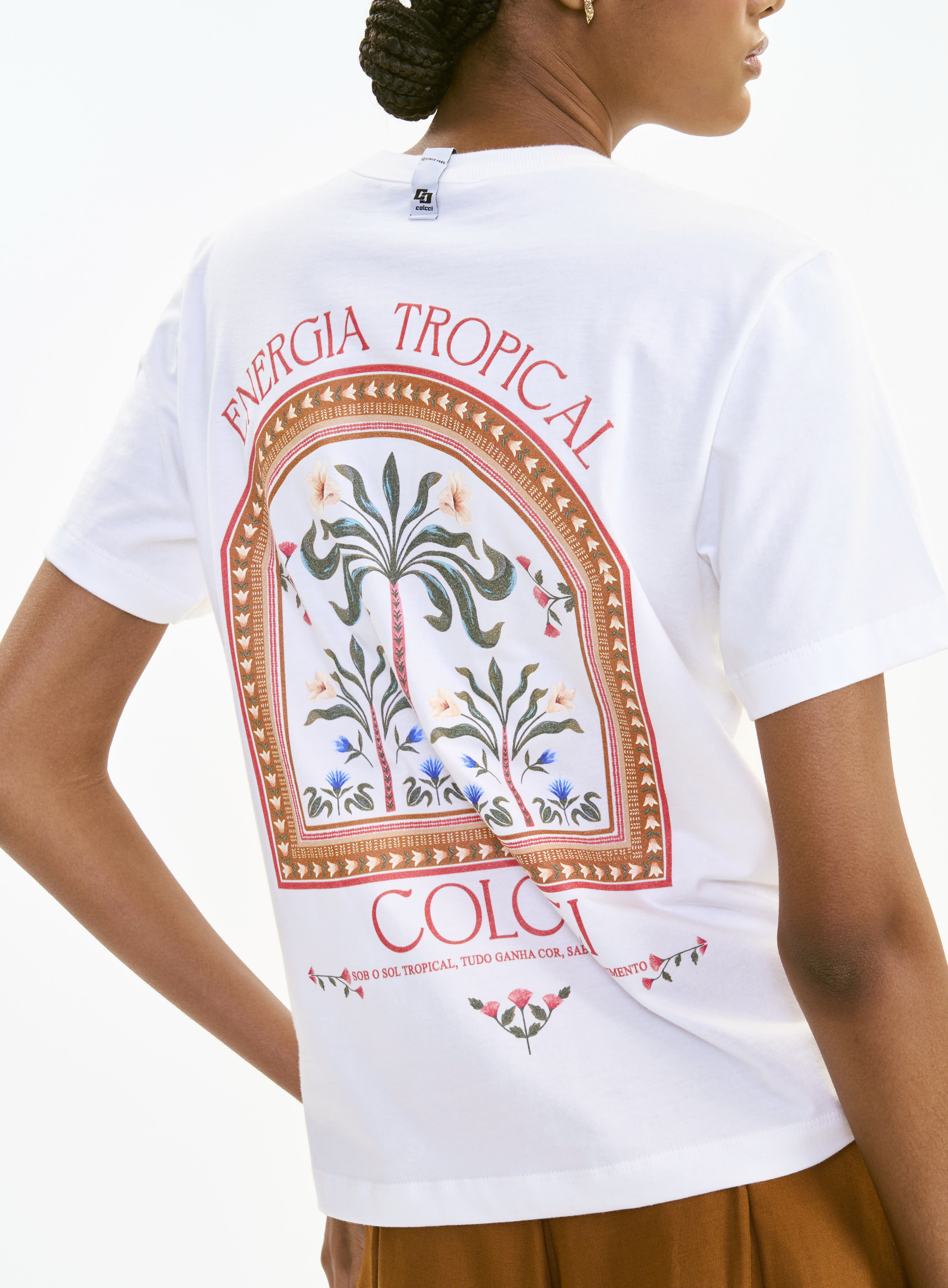 CAMISETA COLCCI G OFF SHELL