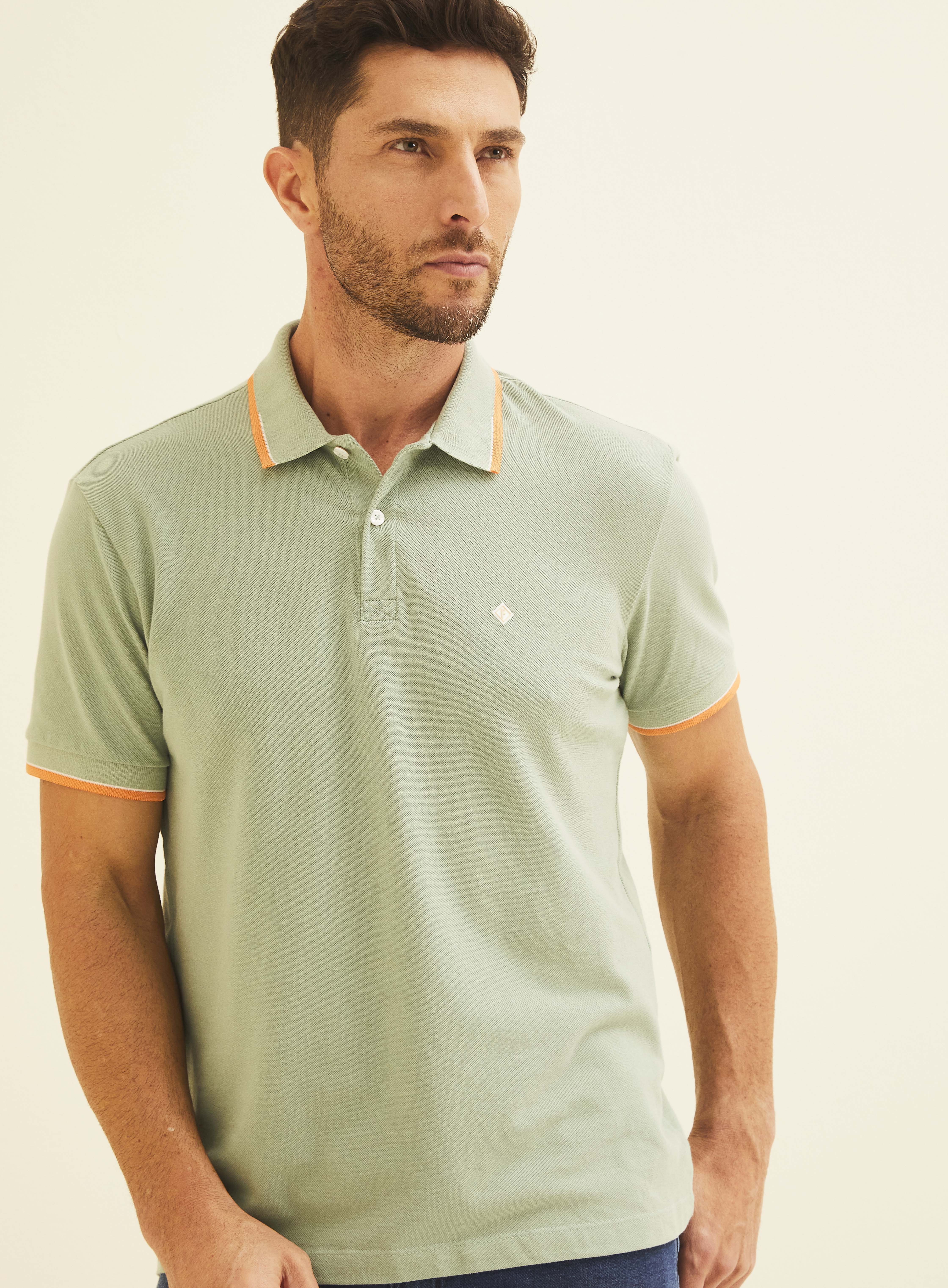 POLO FORUM M VERDE FROSTY