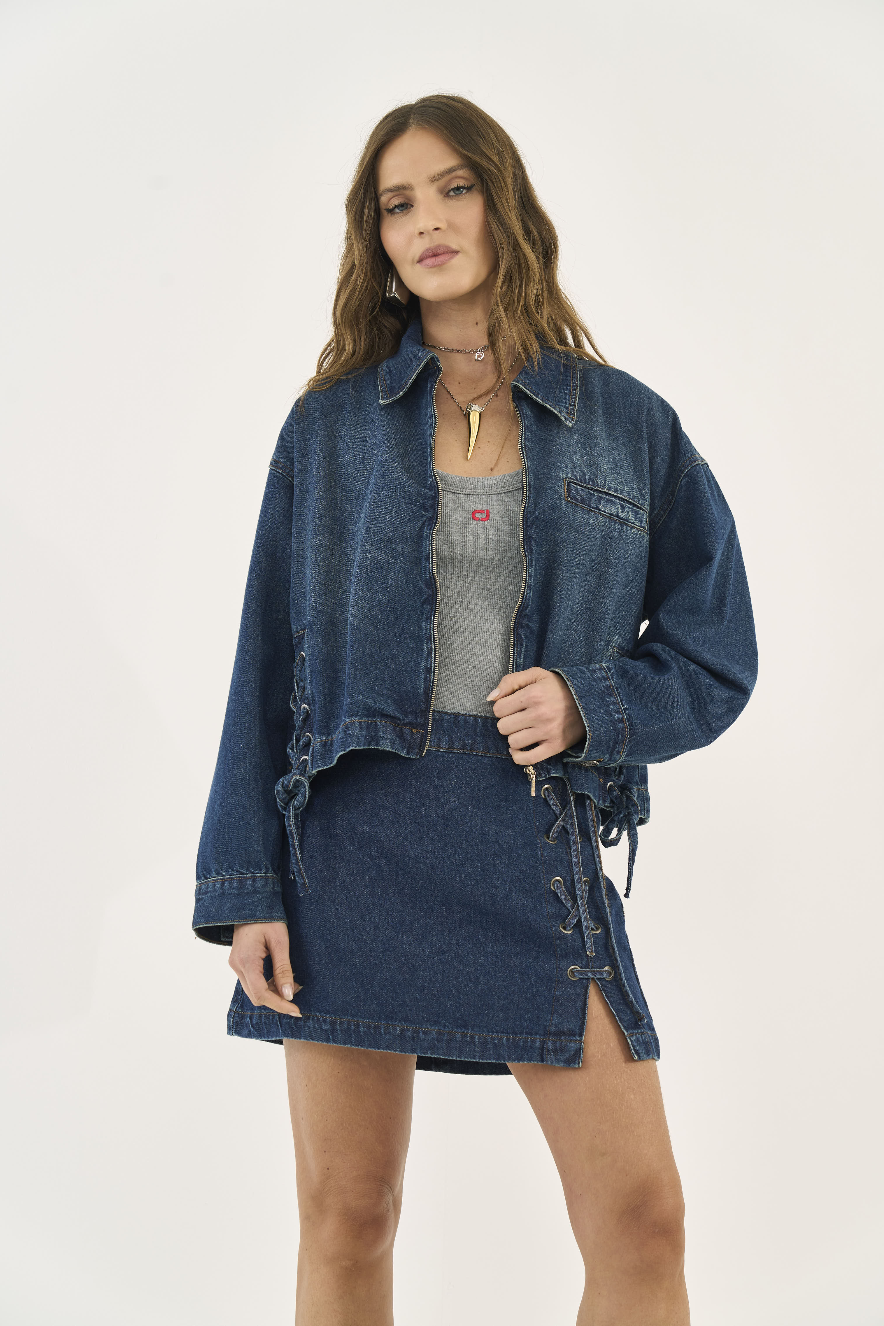 JAQUETA JEANS P INDIGO