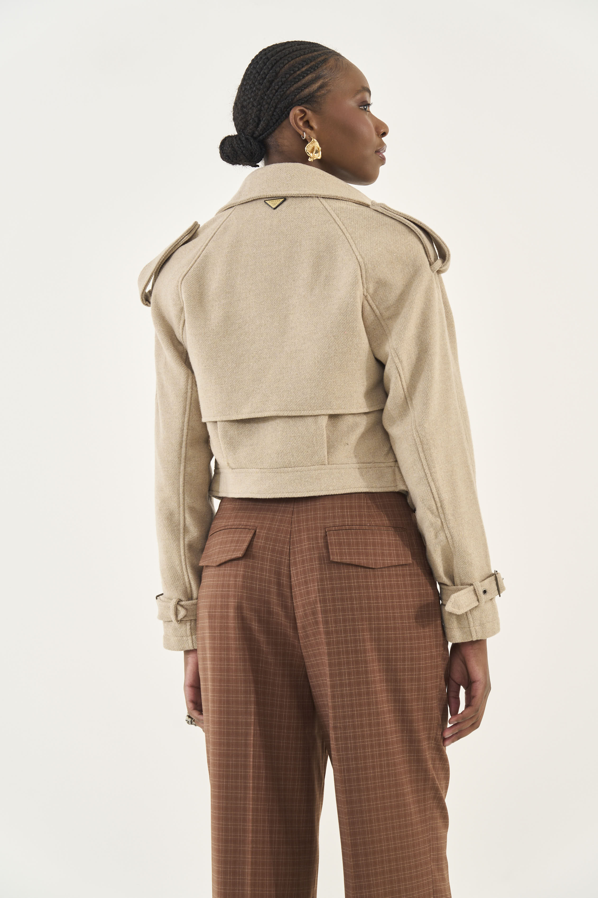 JAQUETA COLCCI M BEGE TAUPE