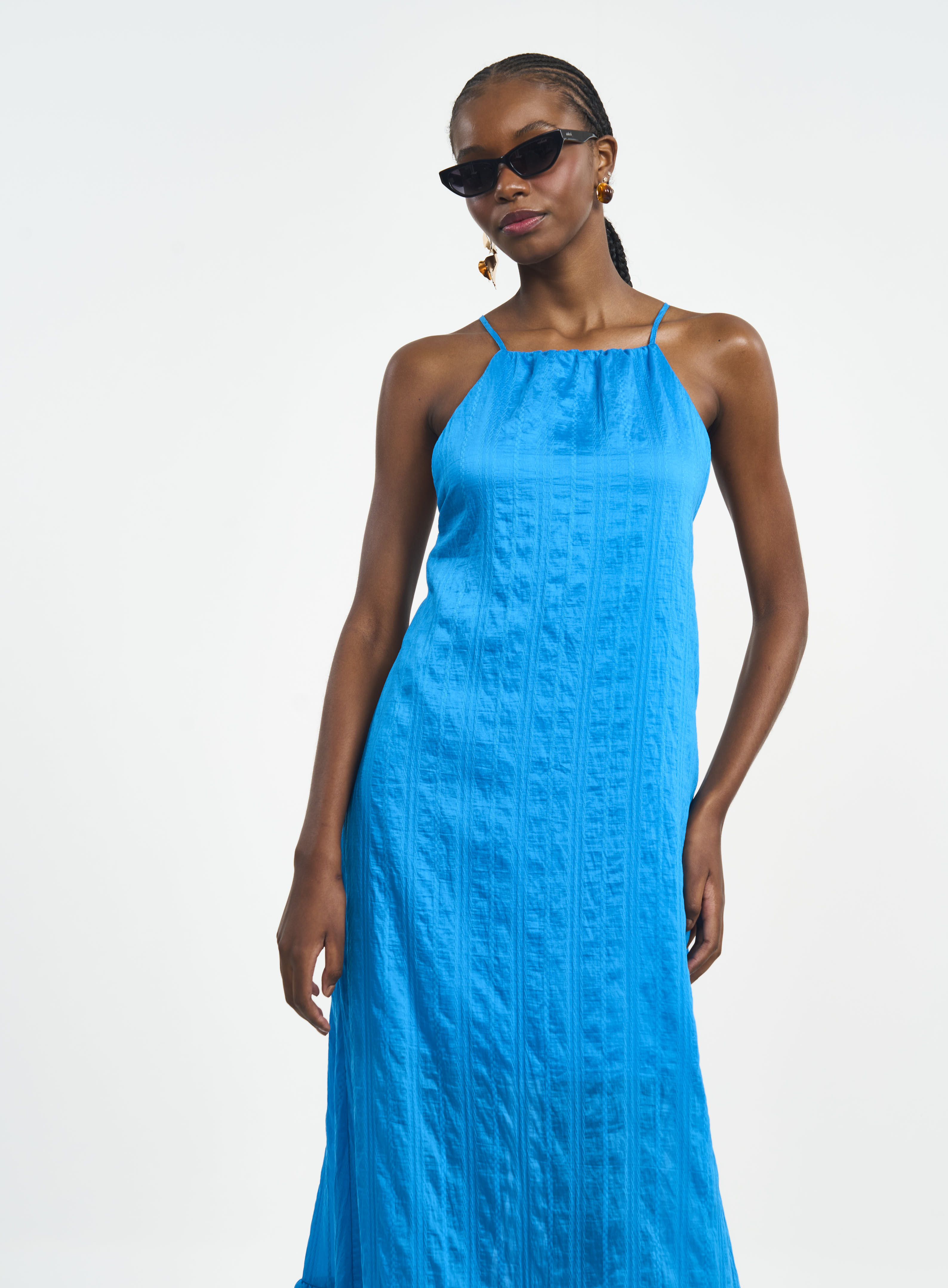 VESTIDO COLCCI P AZUL BALTIMORE