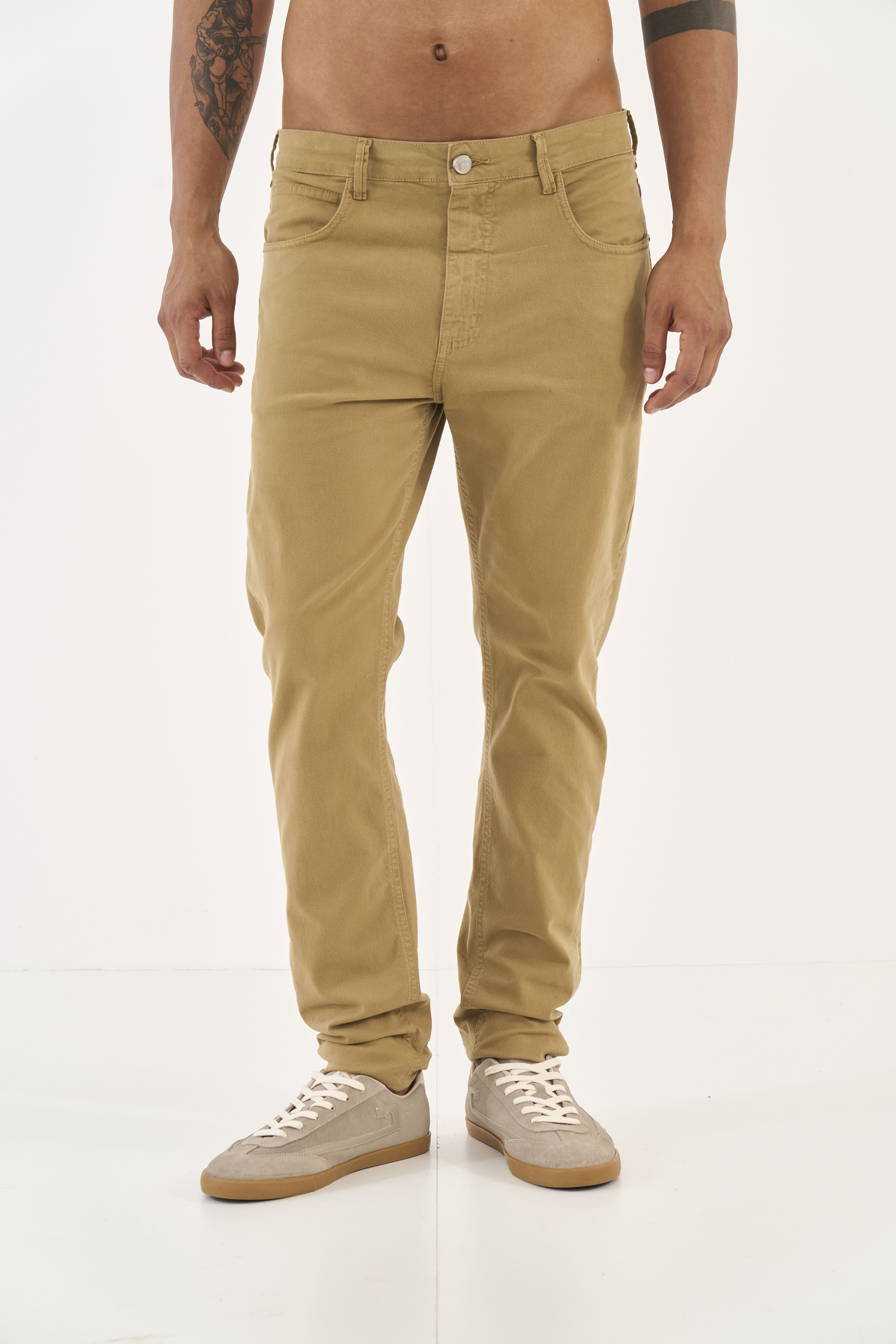 CALÇA SARJA NEW FELIPE 40 CINZA MOONQUAKE