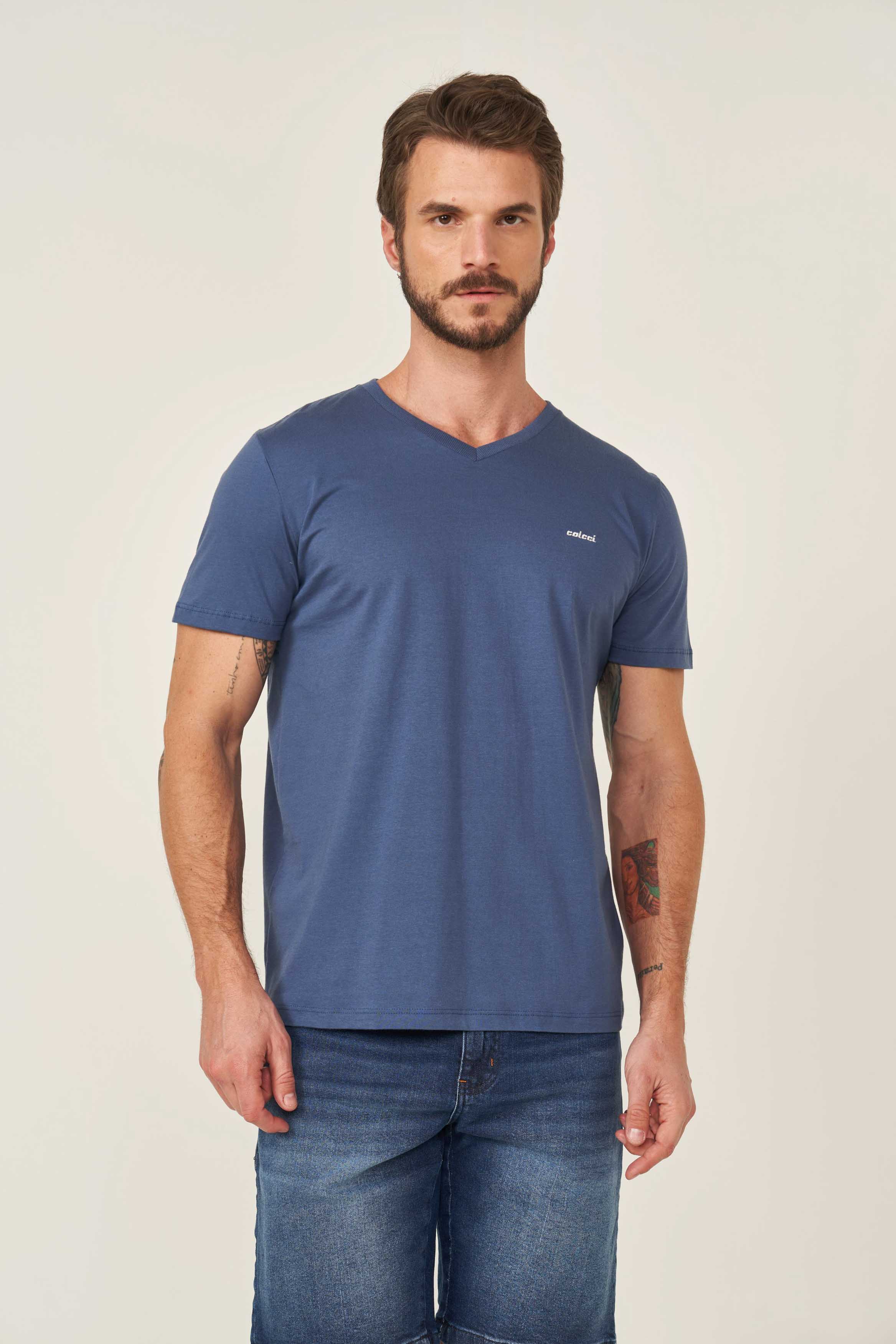 CAMISETA COLCCI P AZUL DARKNESS
