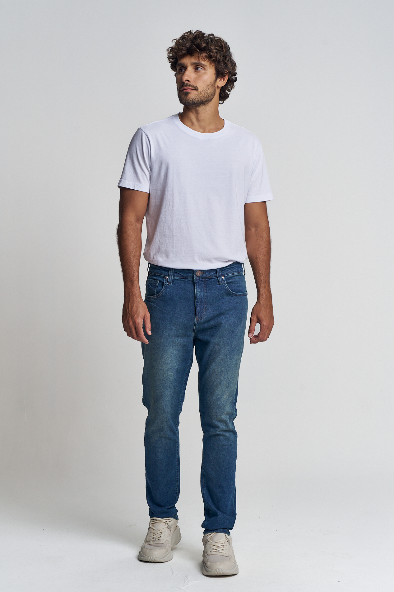 CALÇA JEANS JONAS SKINNY 42 INDIGO