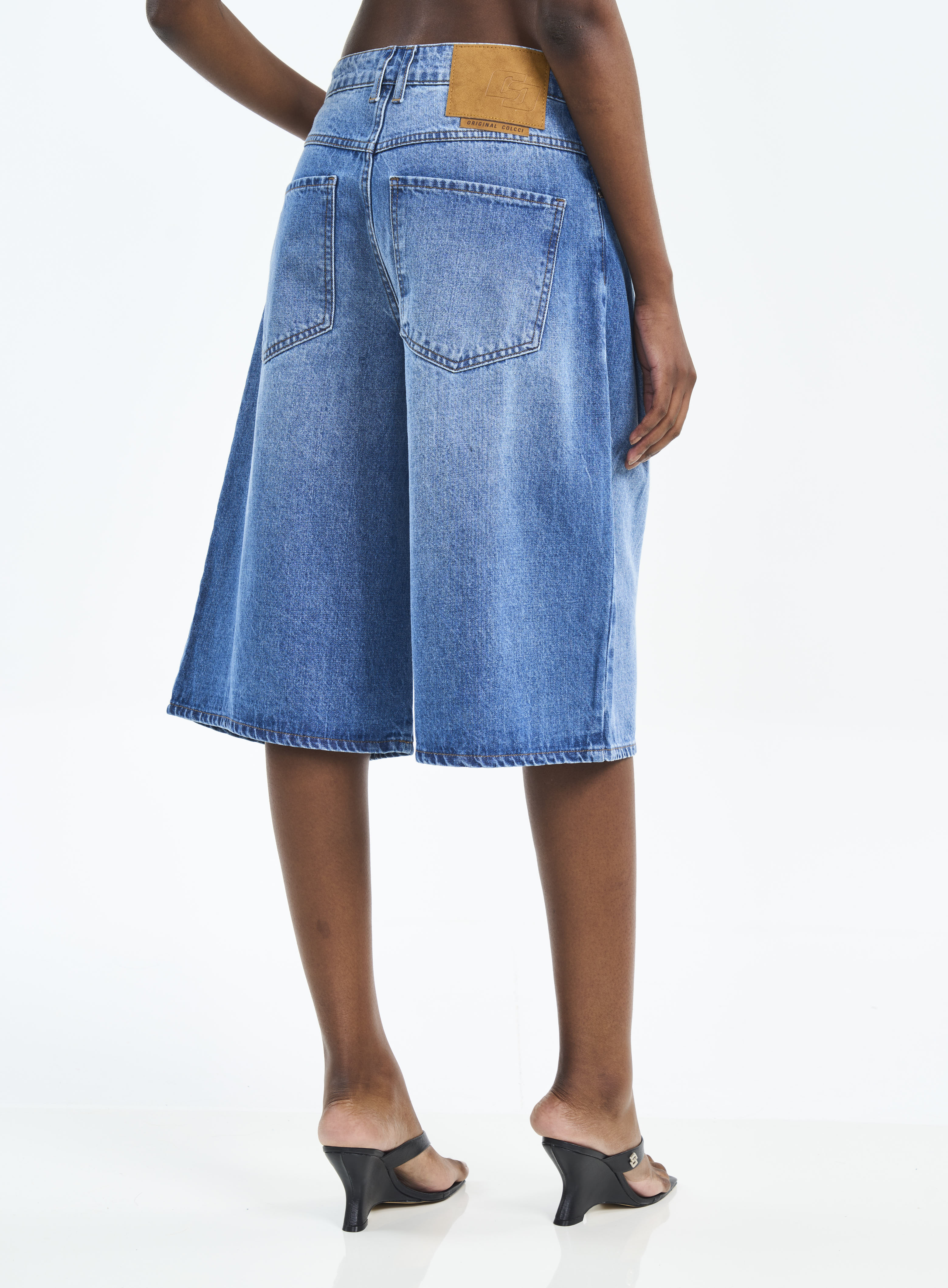 BERMUDA JEANS JADE 38 INDIGO
