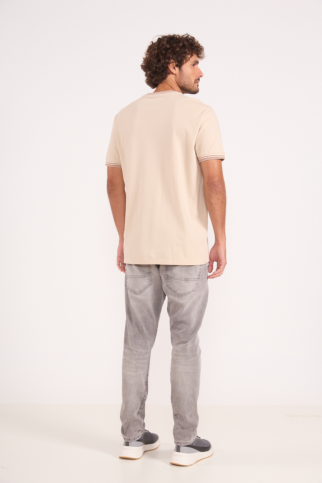 CAMISETA COLCCI M BEGE TAUPE