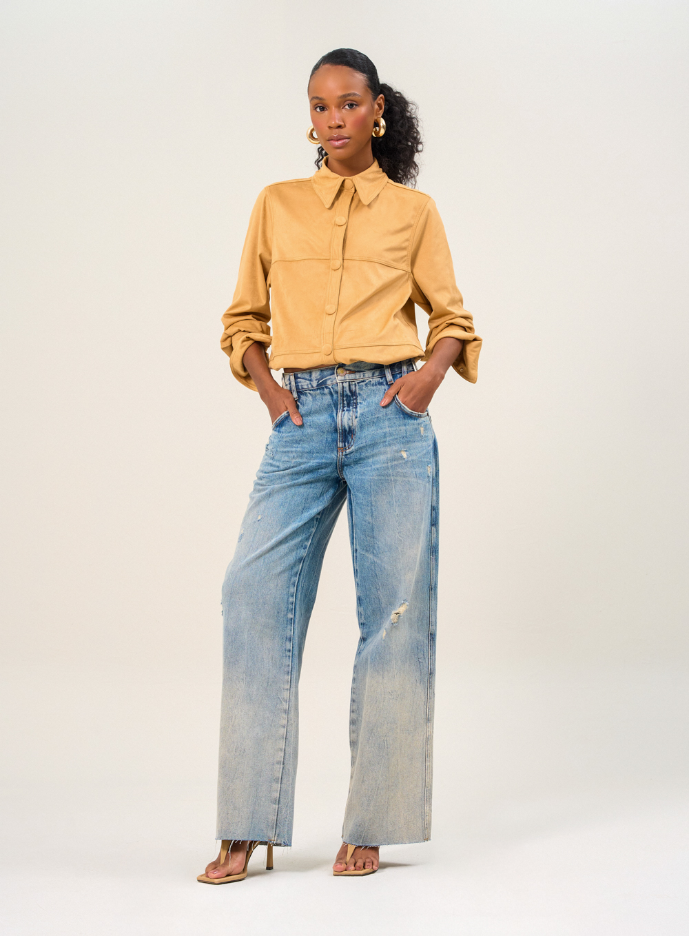 CALÇA JEANS BASIC COMFORT 44 INDIGO