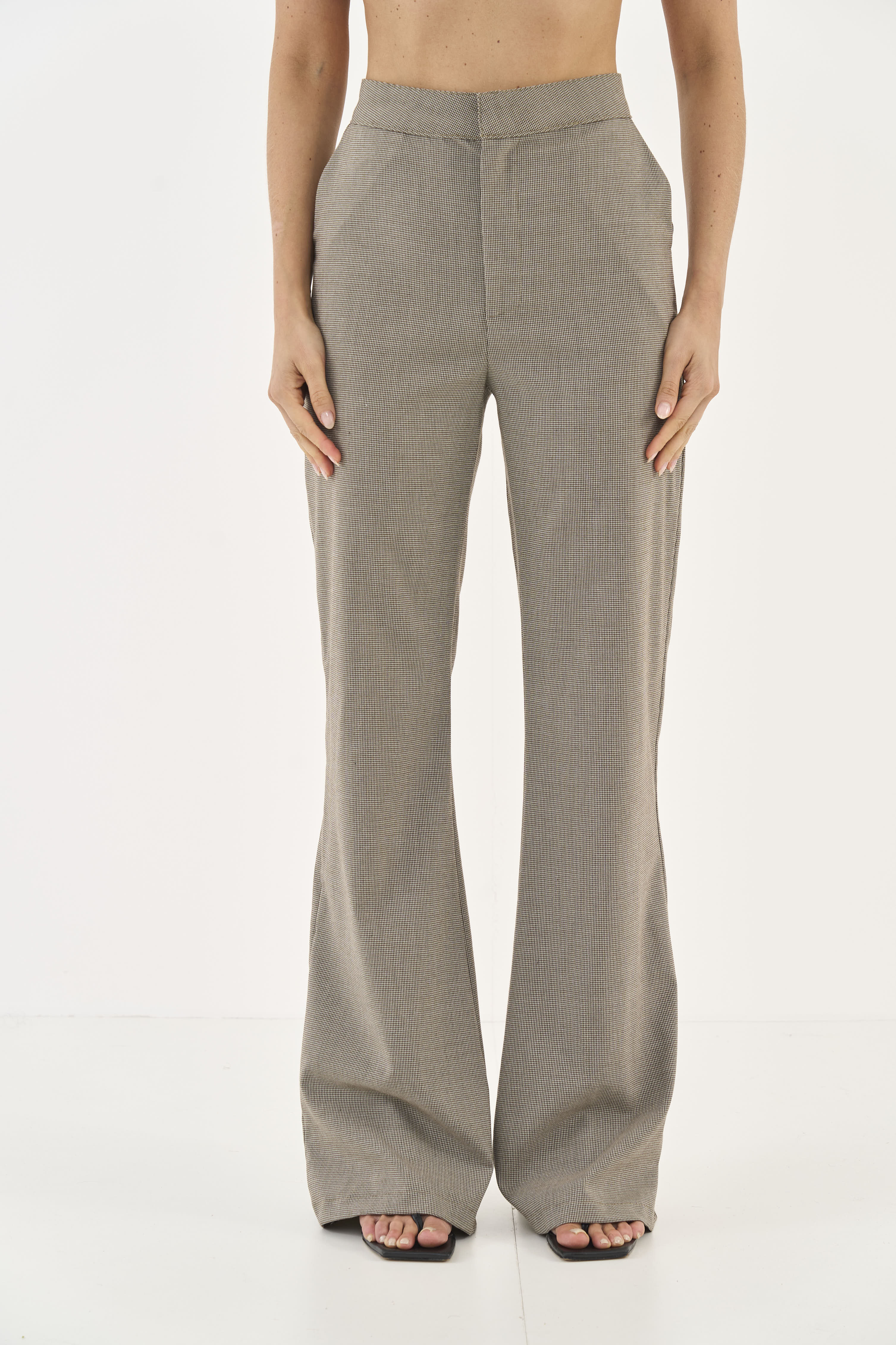 CALÇA COLCCI G BEGE/MARROM/PRE