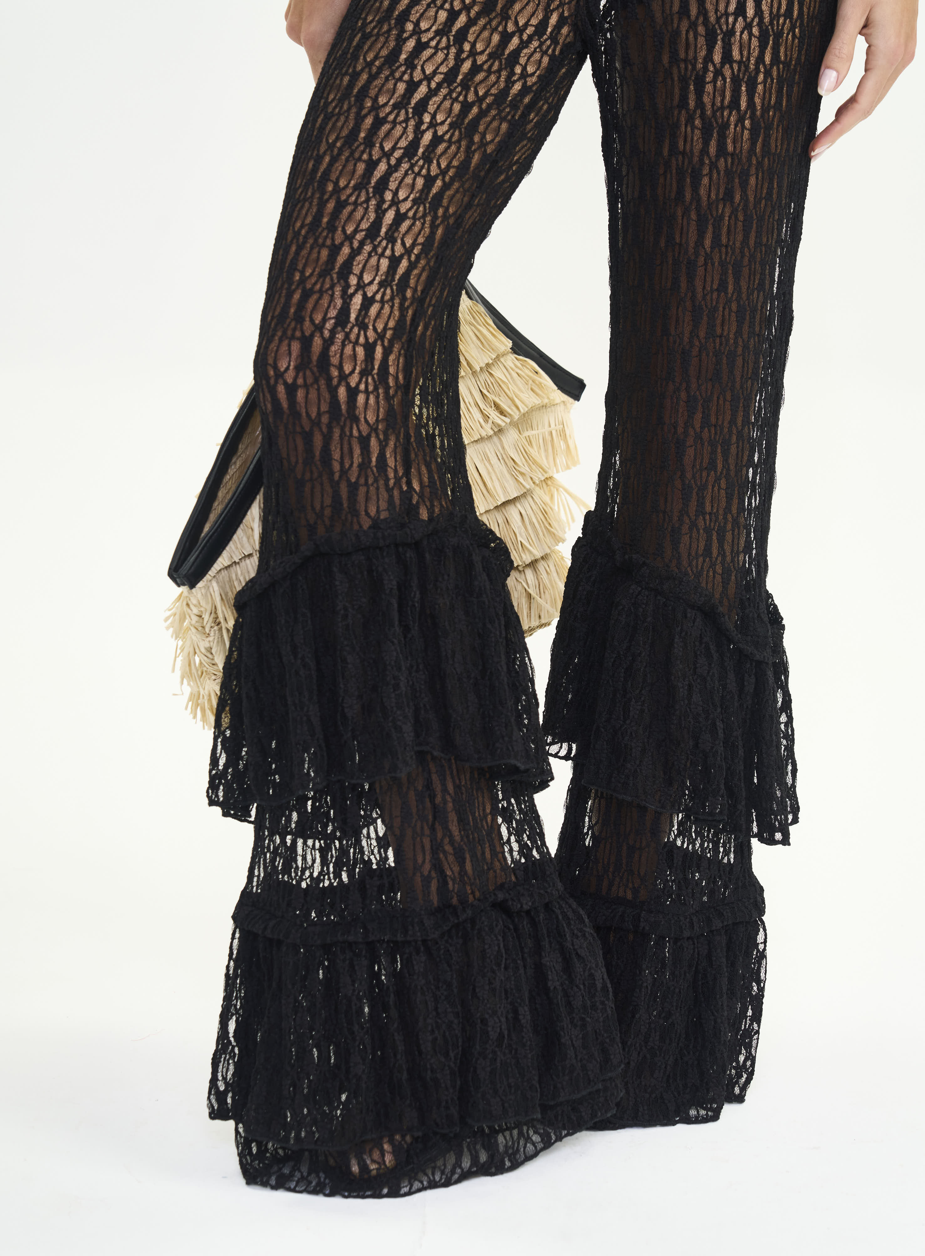 CALÇA RENDA PP PRETO