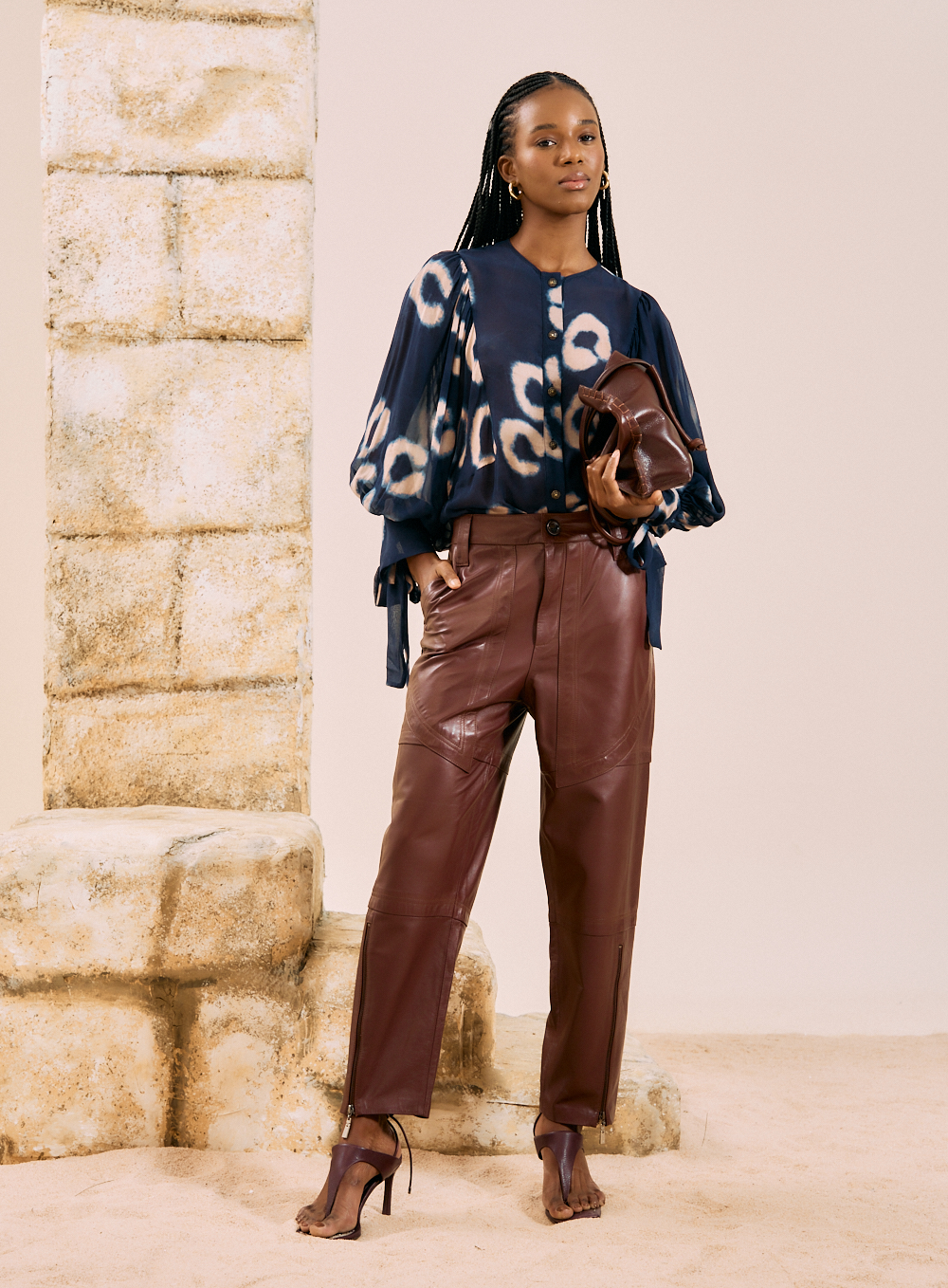 CAMISA ESTAMPADA G ABSTRA.LEOPARD