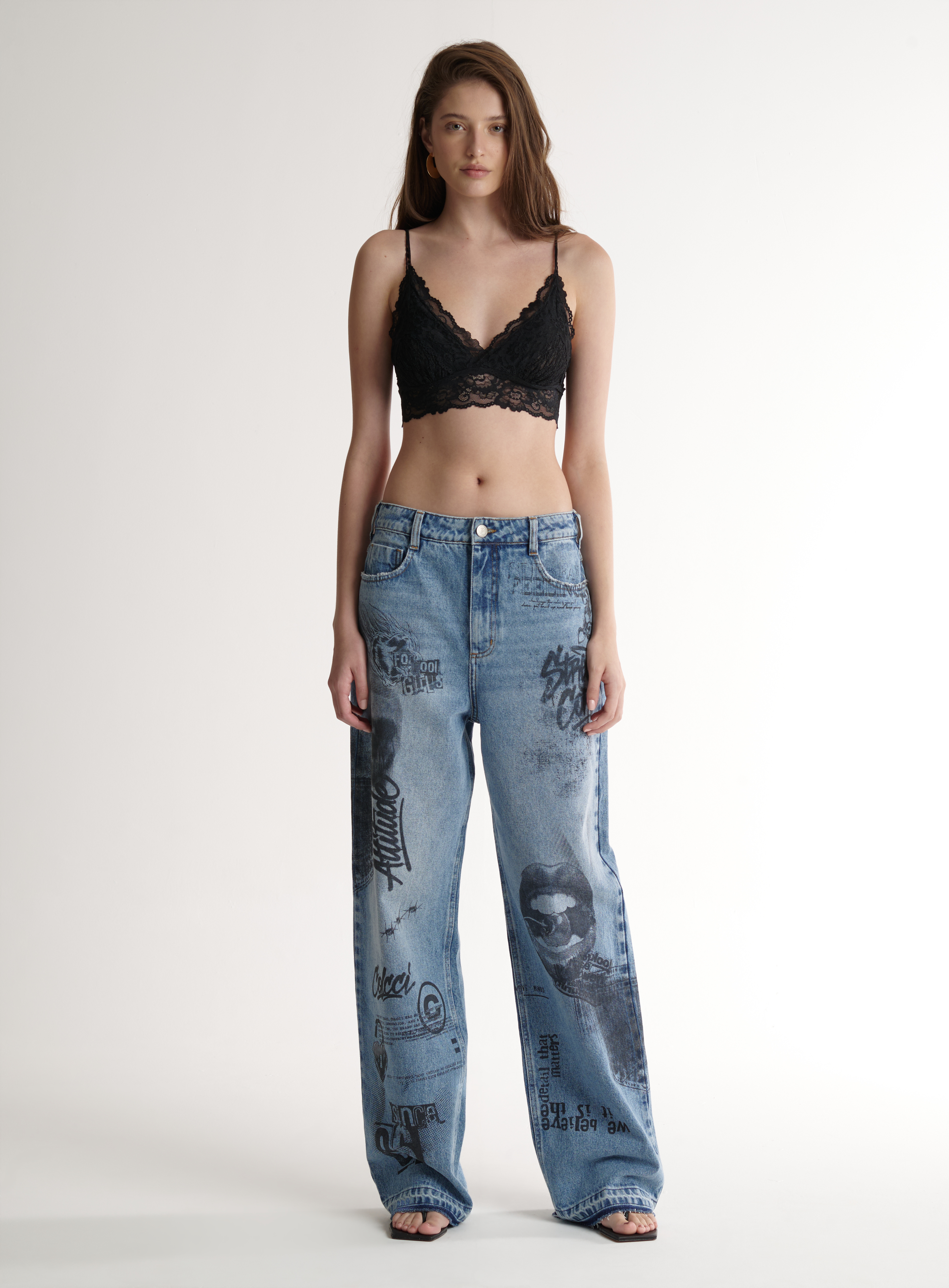 CALÇA JEANS BRUNA LOW 36 INDIGO