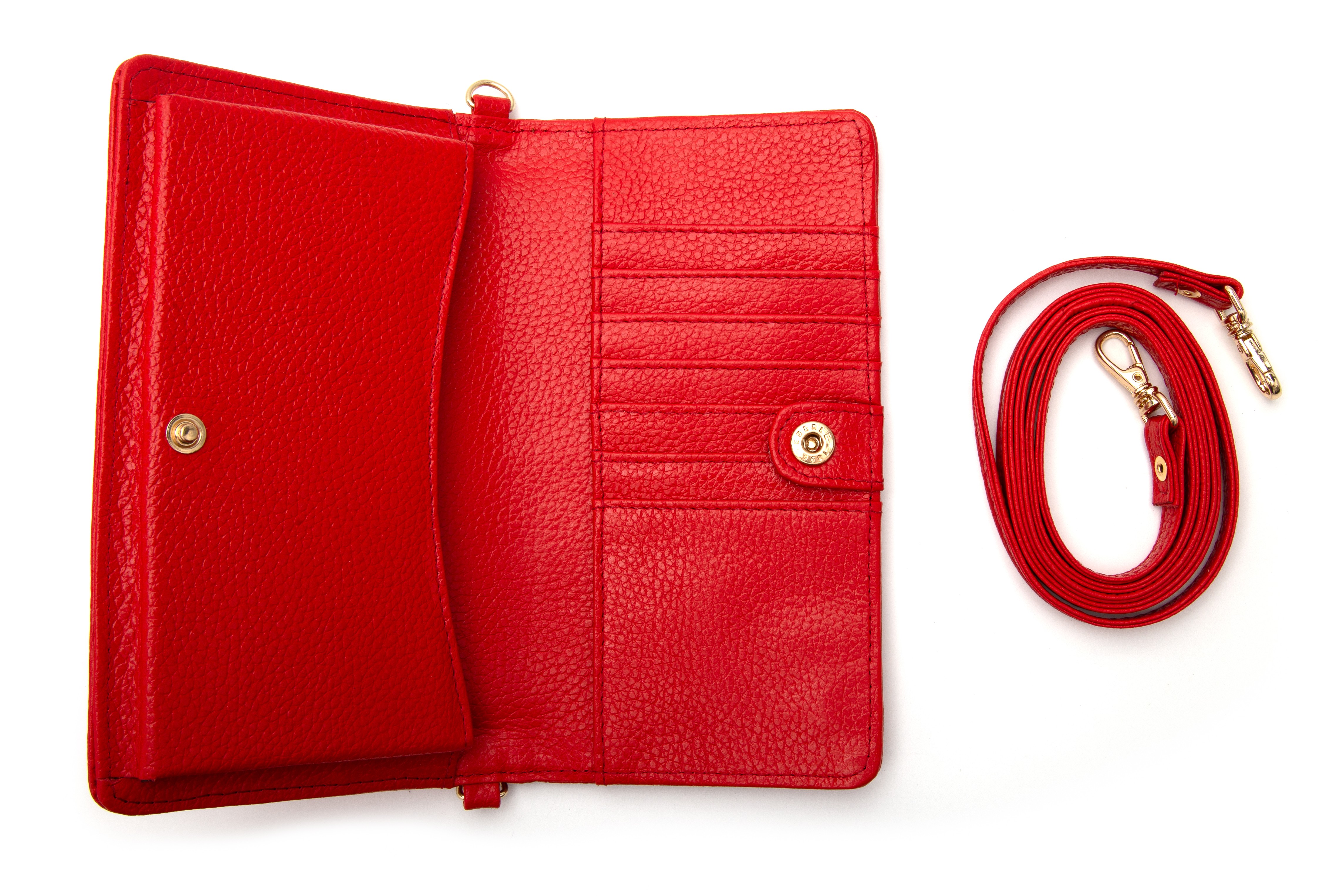 PORTA CARTAO FEMININO COLCCI U MARROM EVERMORE