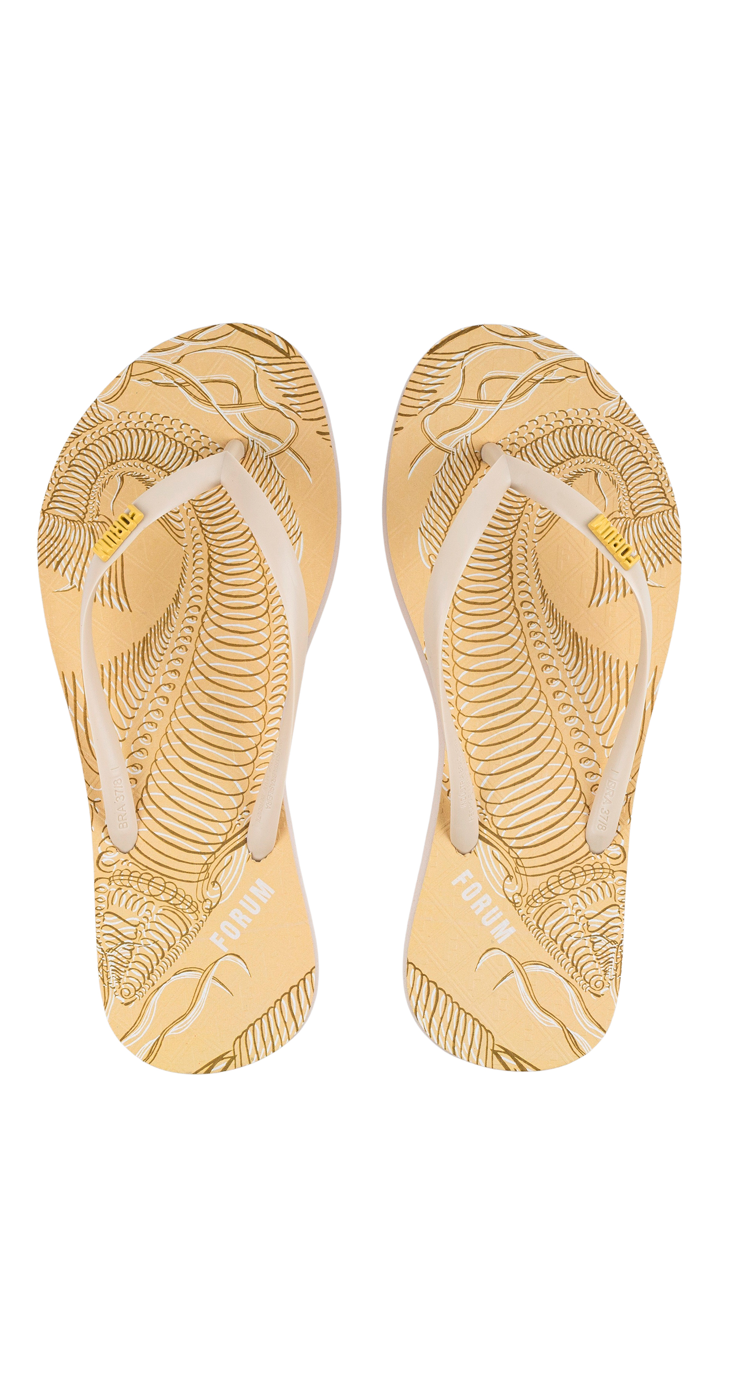 CHINELO FEM FORUM FISH 35-36 OFF SHELL