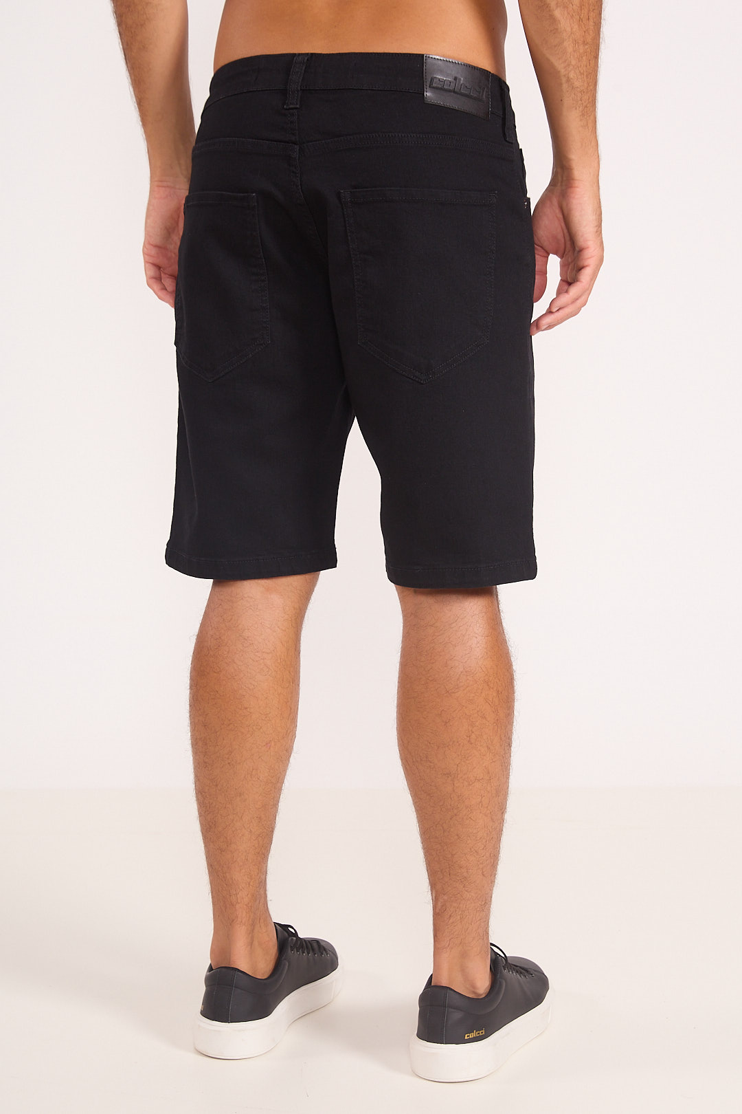 BERMUDA JEANS DAVI 42 IND.PRETO