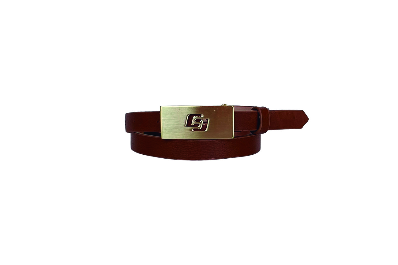 CINTO COLCCI FEM FIV PLACA OURO 85 BORDO BLOODSTON