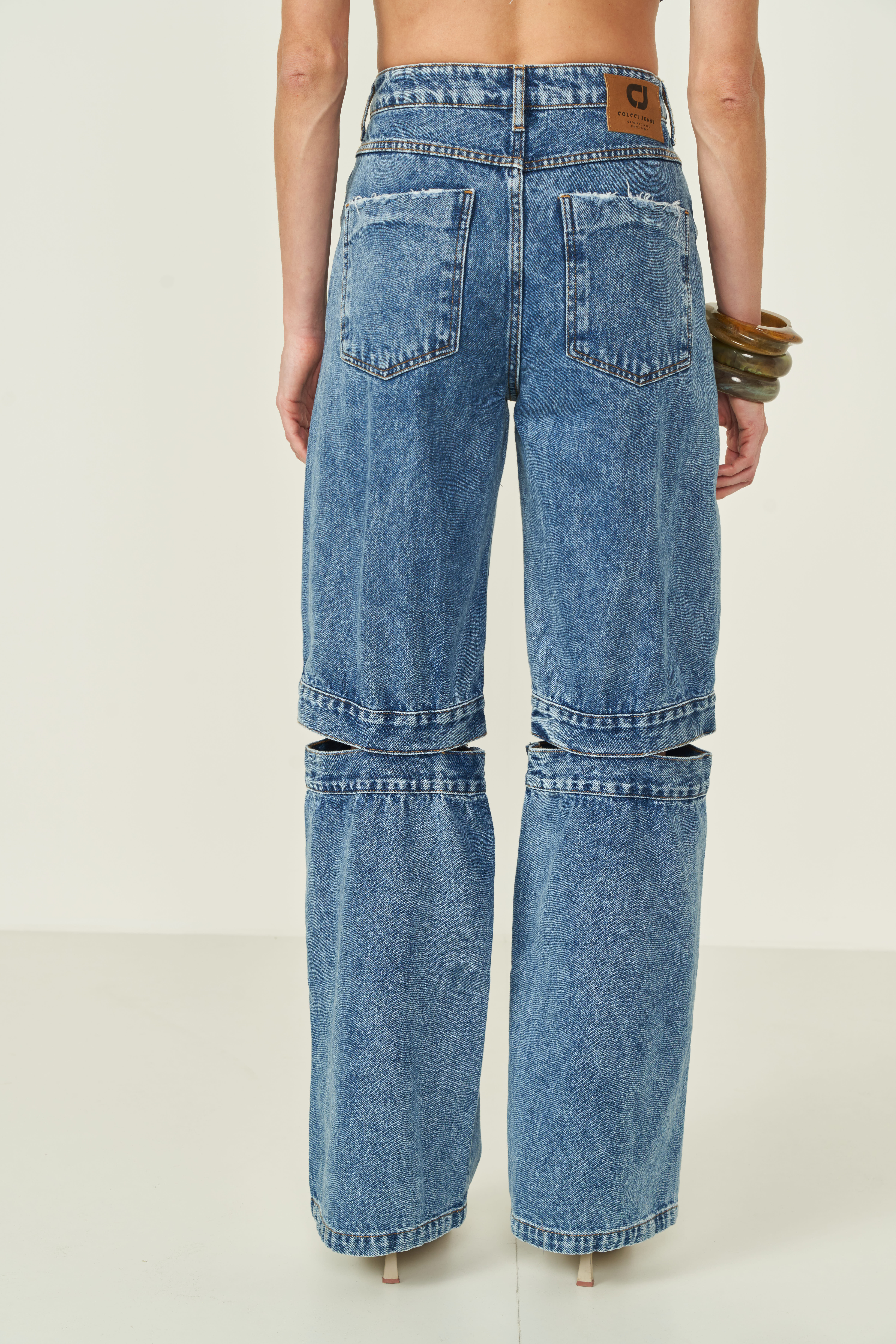 CALÇA JEANS BERLIM 40 INDIGO
