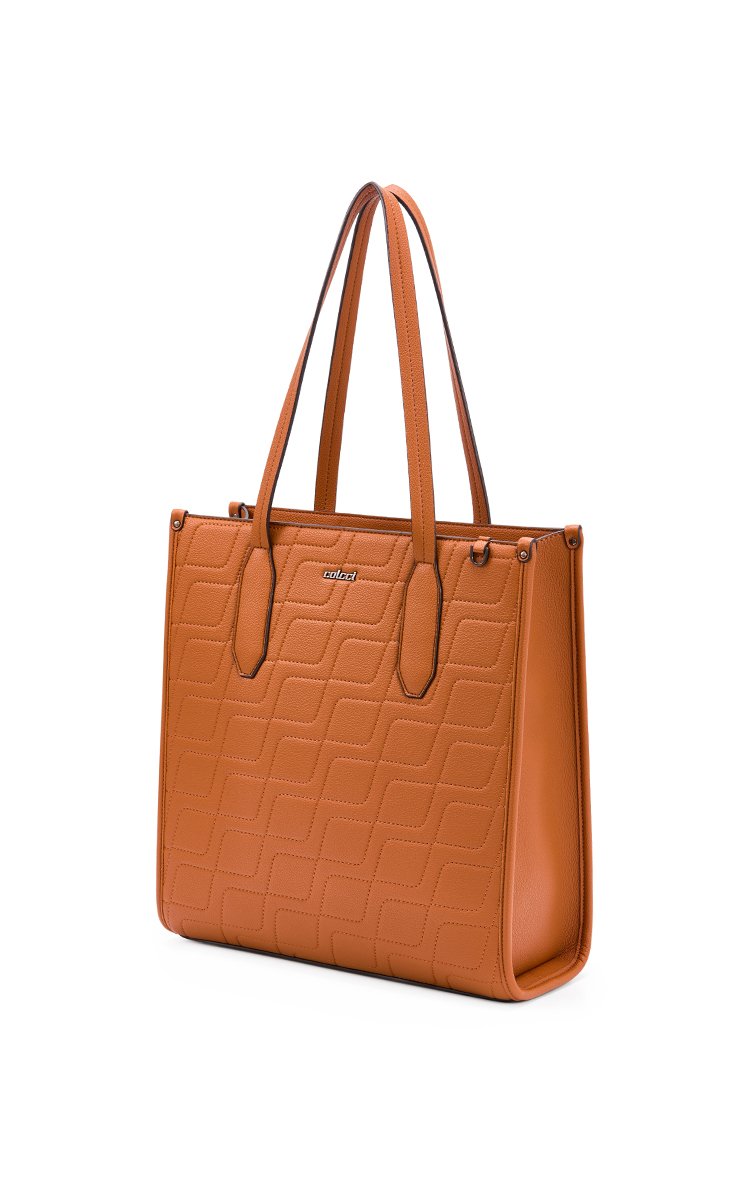 BOLSA COLCCI FEM  TAMPA CLASSIC U CARAMELO