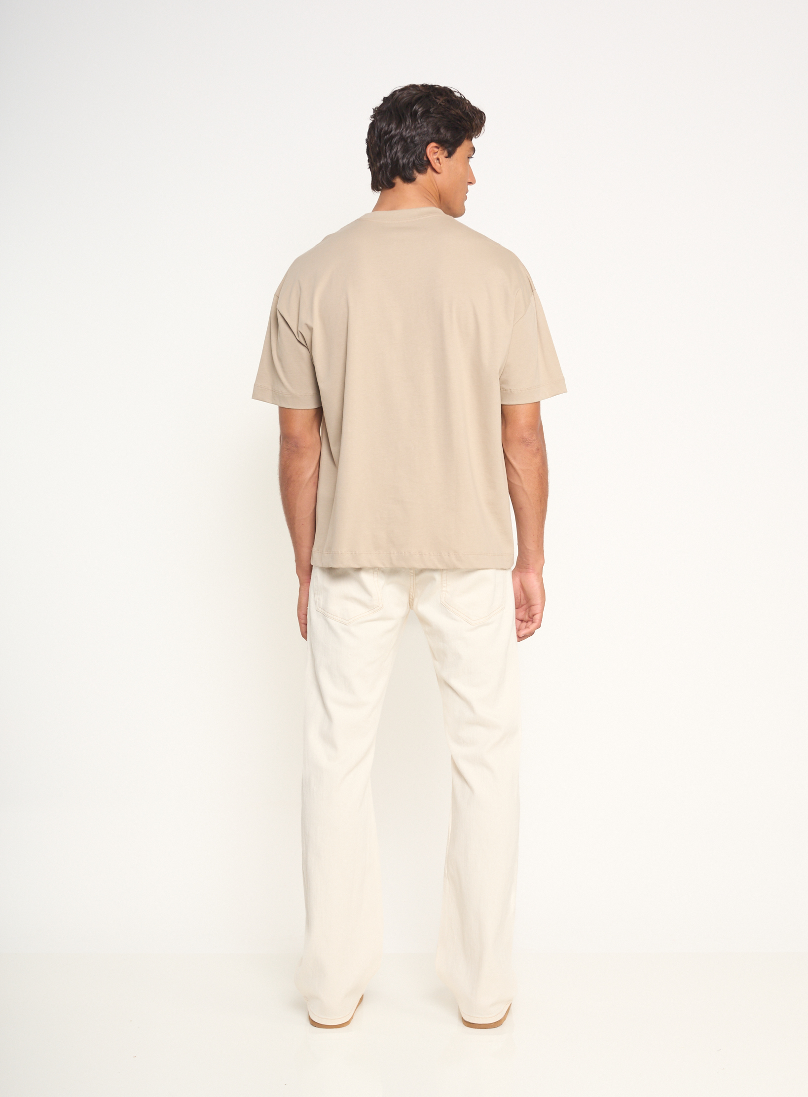CAMISETA COLCCI M BEGE BISQUET