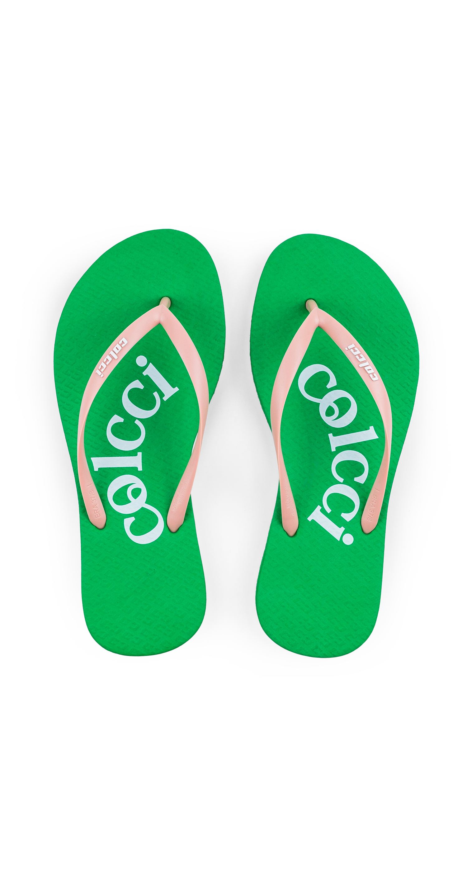 CHINELO COLCCI FEM COLOR SUMMER 33-34 AZUL TRANQUI