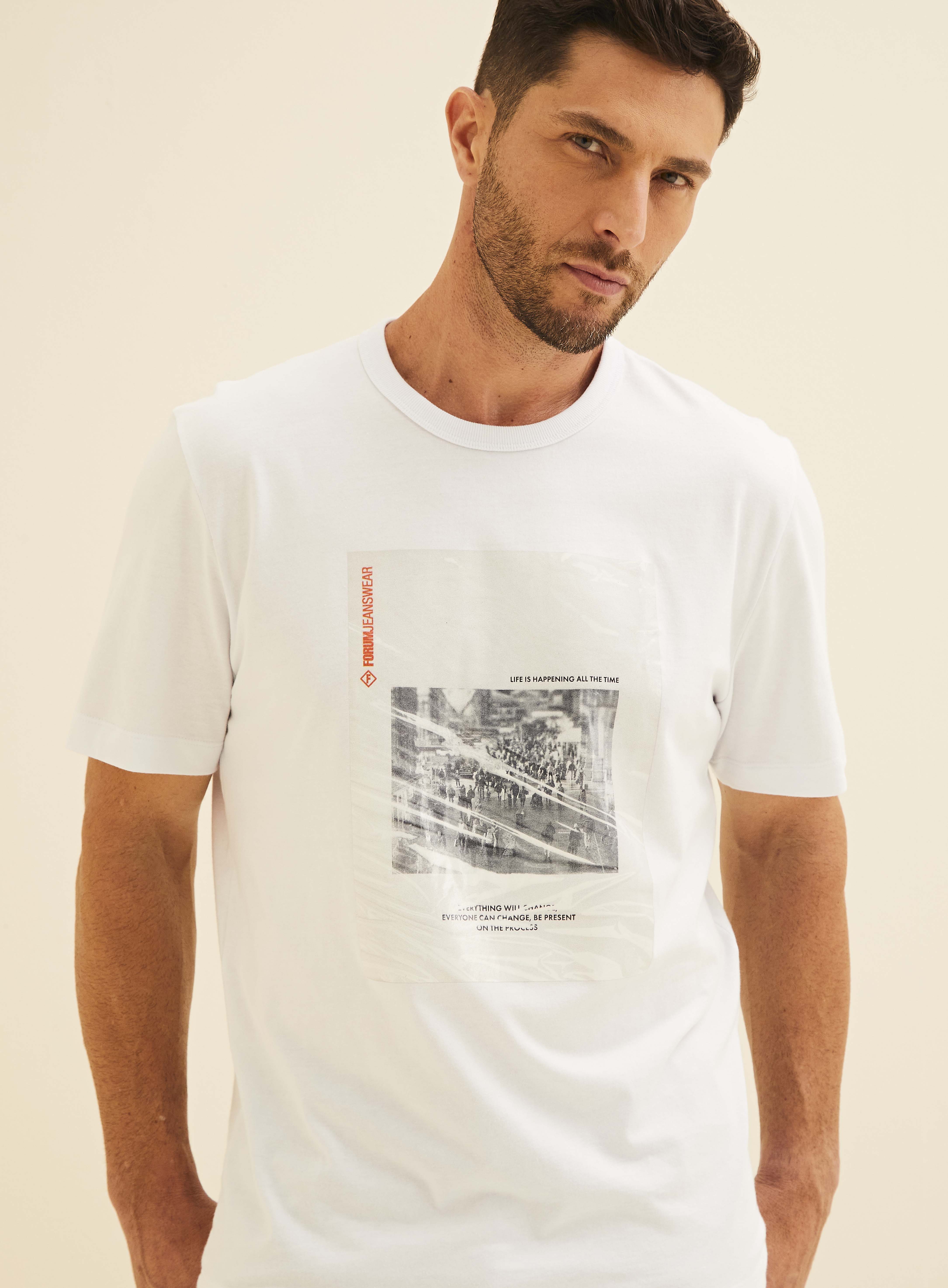 CAMISETA FORUM M BRANCO