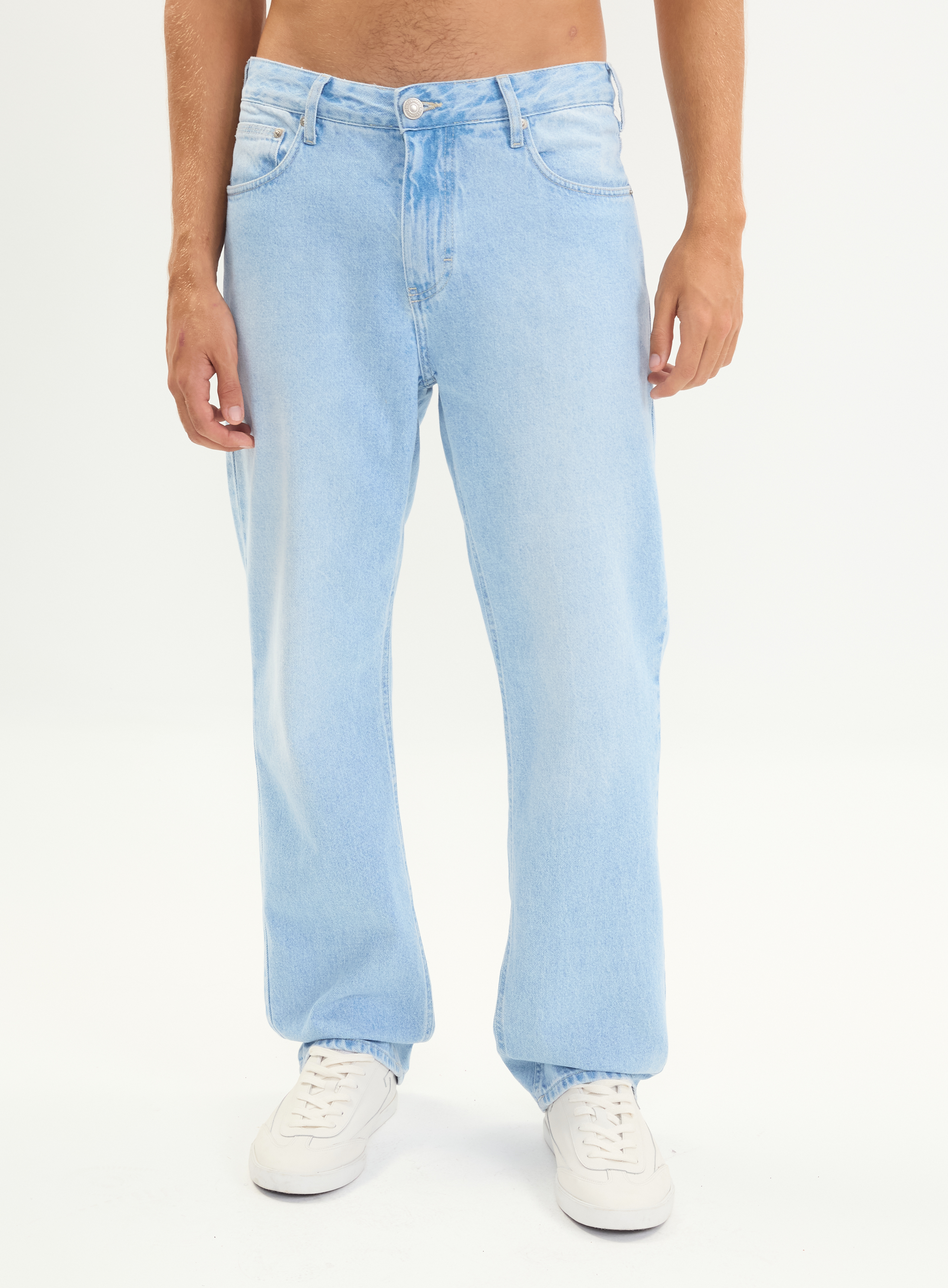 CALÇA JEANS RETA 38 INDIGO