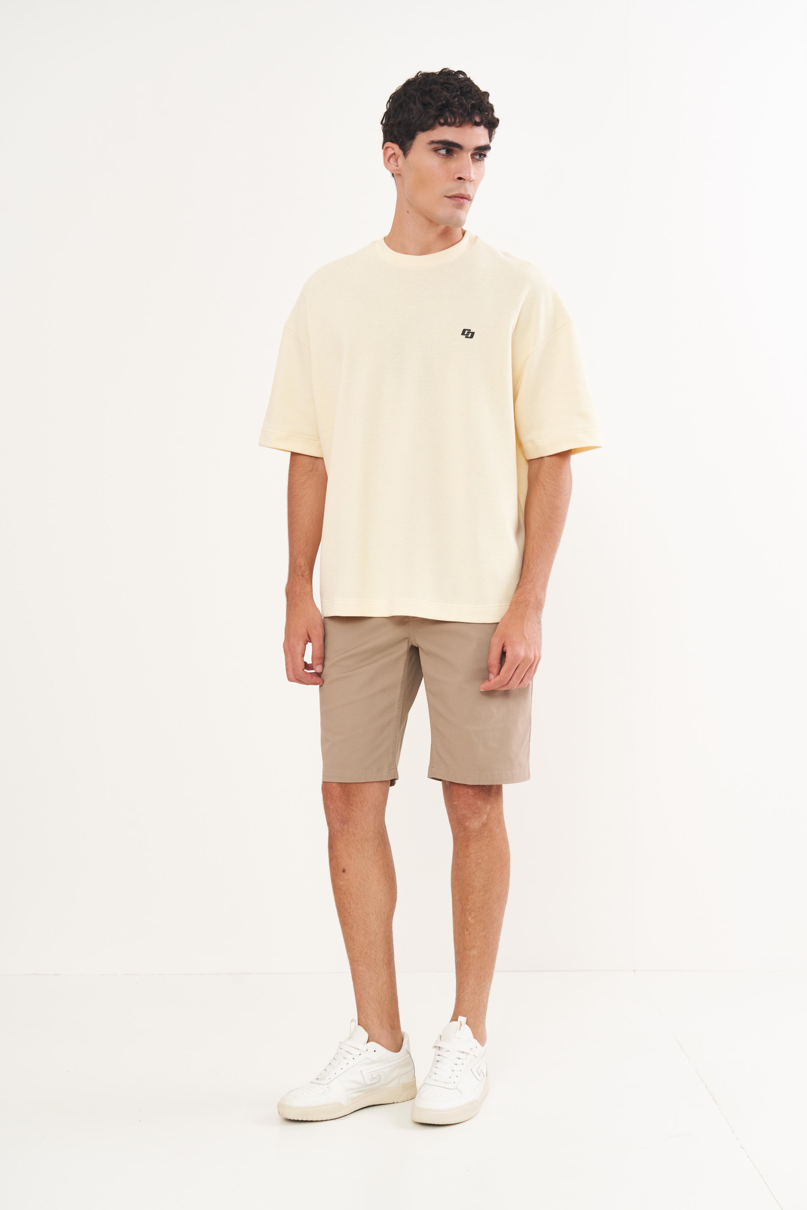 CAMISETA COLCCI GG BEGE WOOL