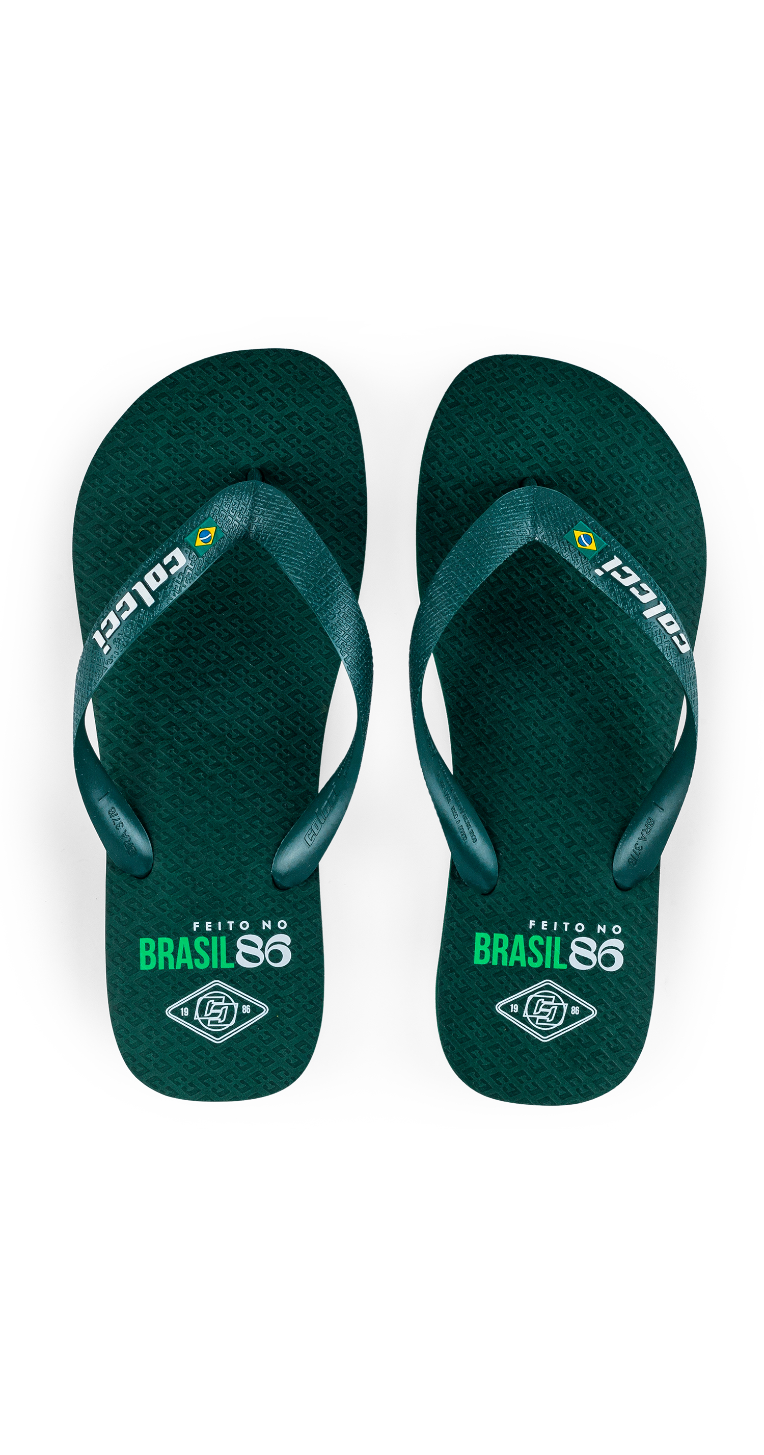 CHINELO COLCCI UNISSEX BRASIL 37-38 BRANCO