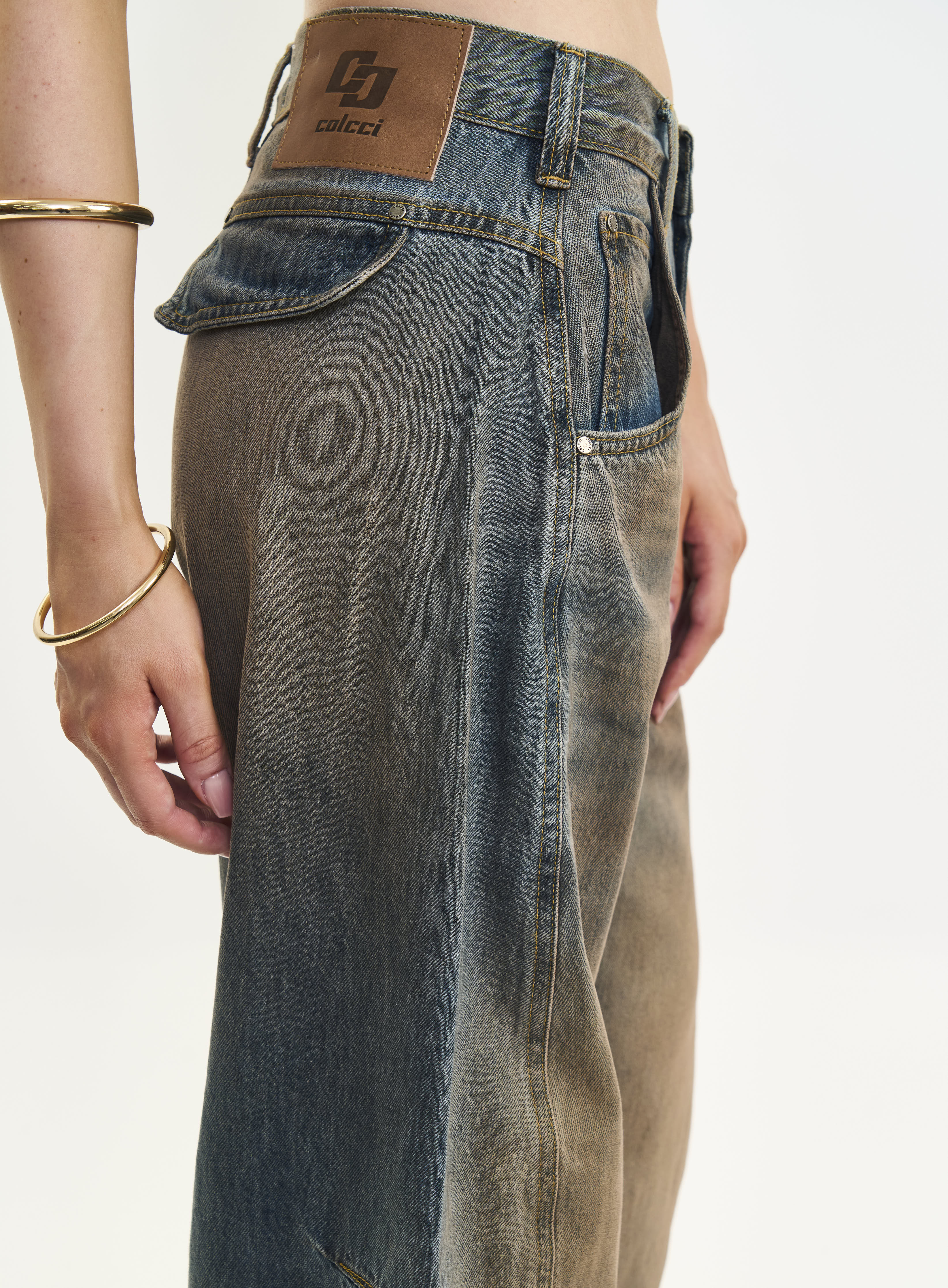 CALÇA JEANS BARRIL 34 INDIGO