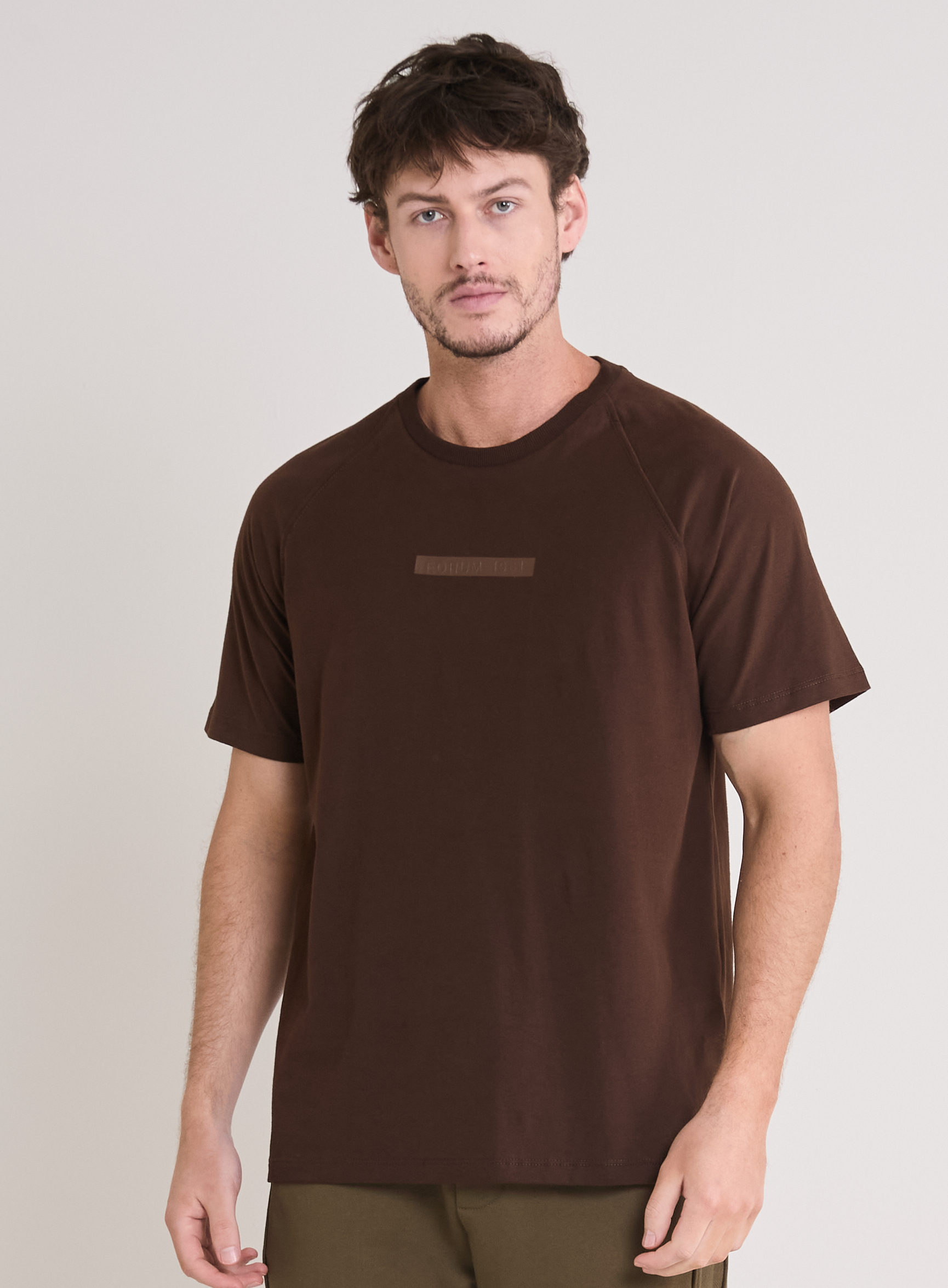 CAMISETA FORUM GG MARROM NOBUCK