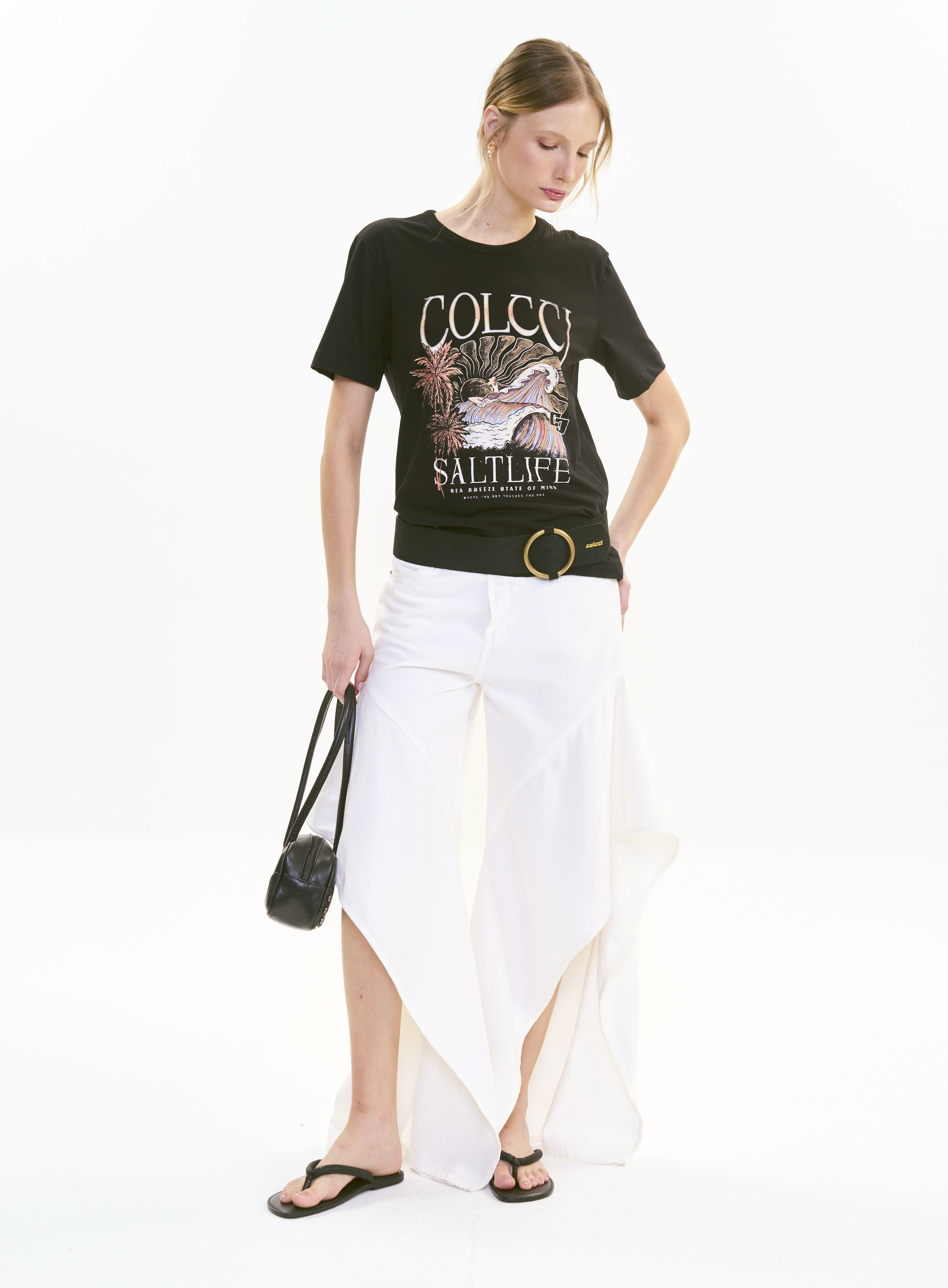 CAMISETA COLCCI GG PRETO