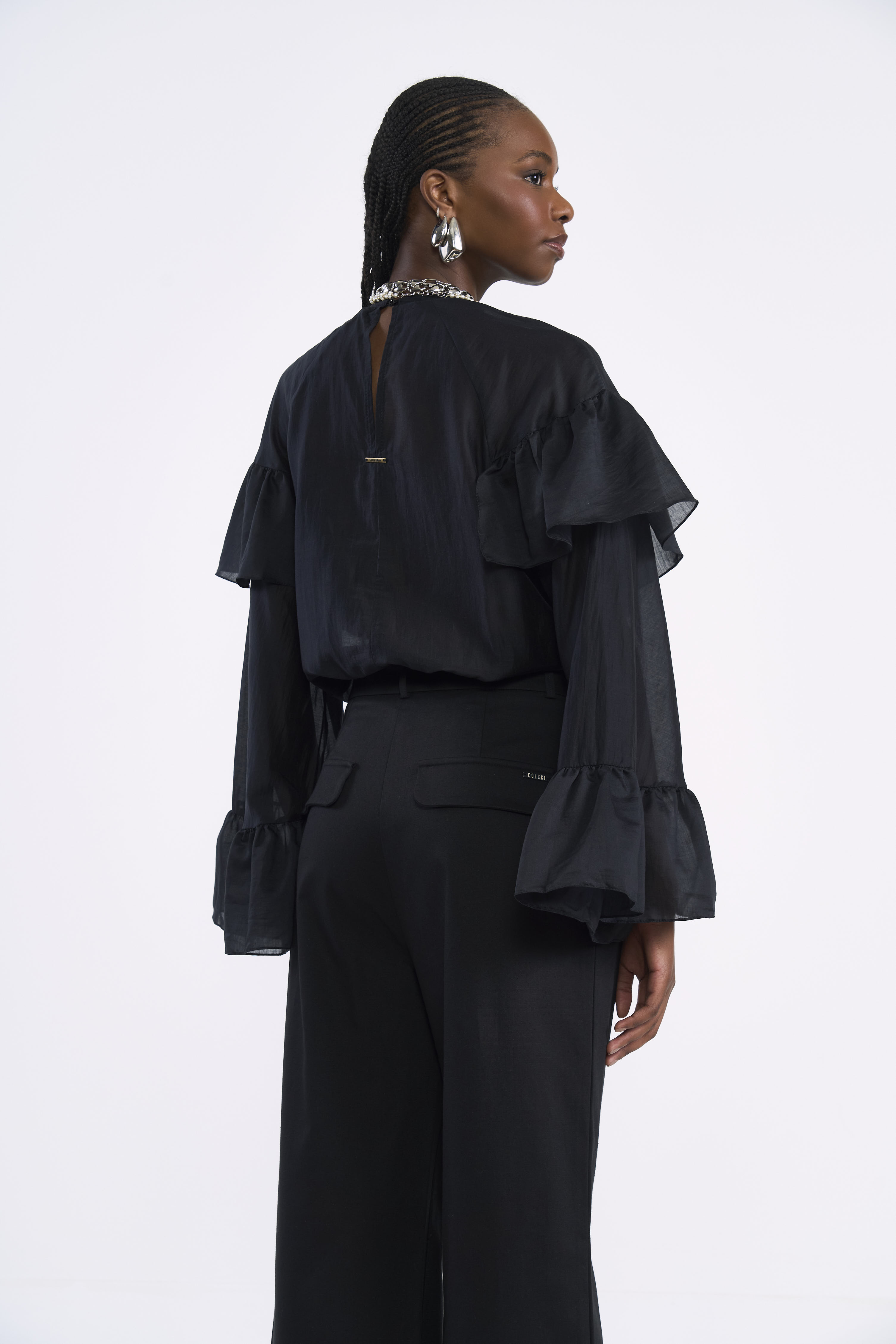 BLUSA COLCCI M PRETO