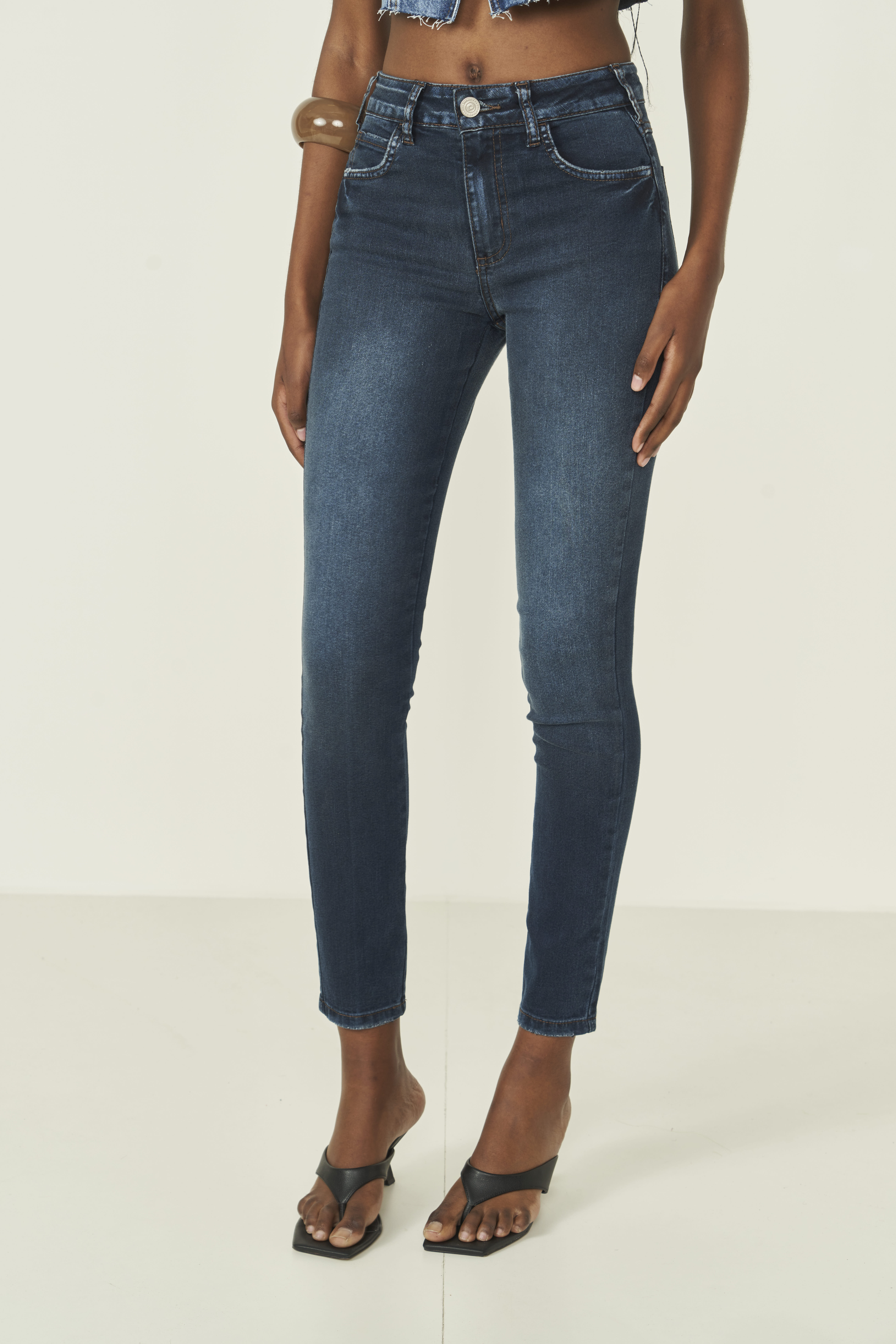 CALÇA JEANS NOVA YORK 46 INDIGO