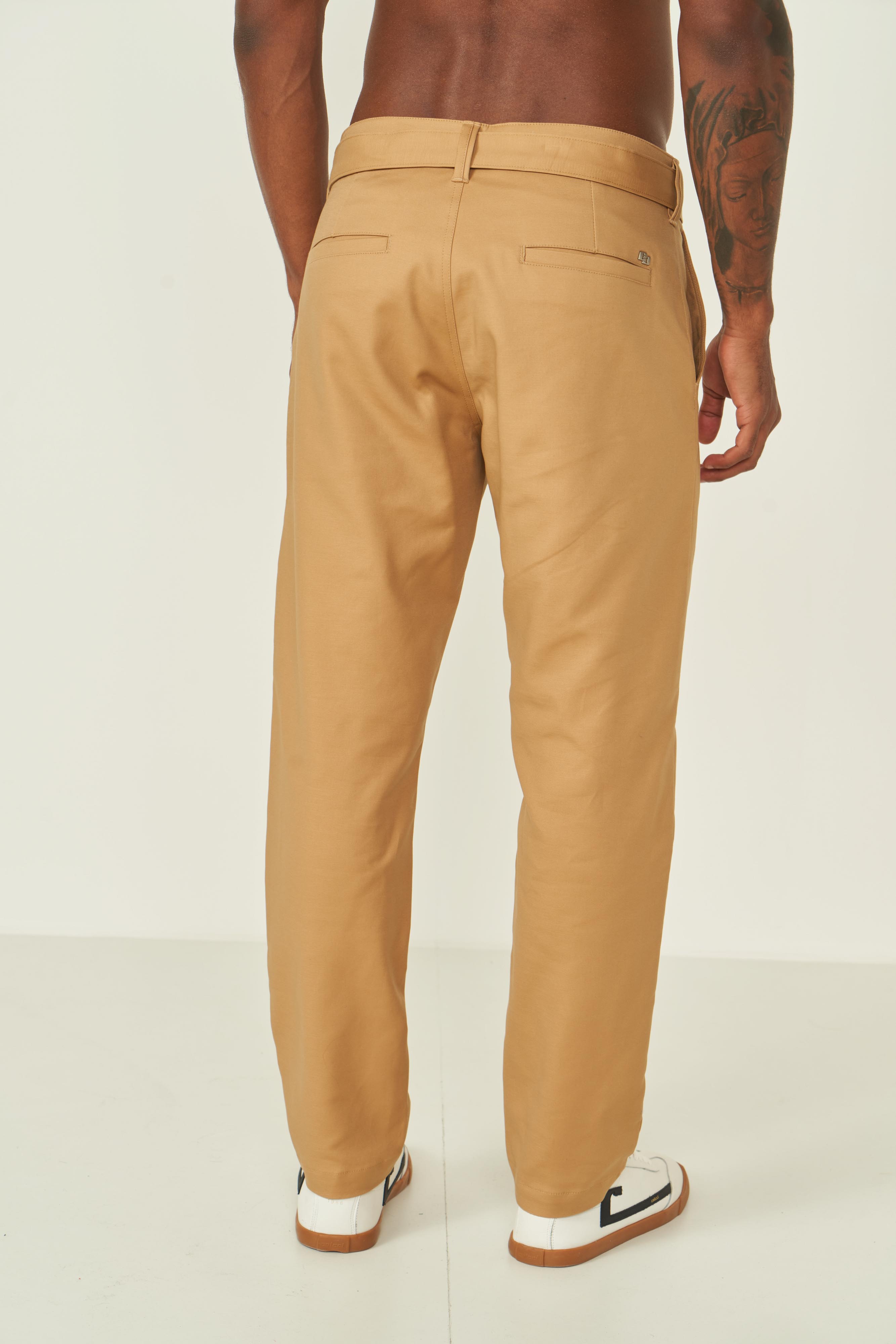 CALÇA COLCCI 42 BEGE TIGER