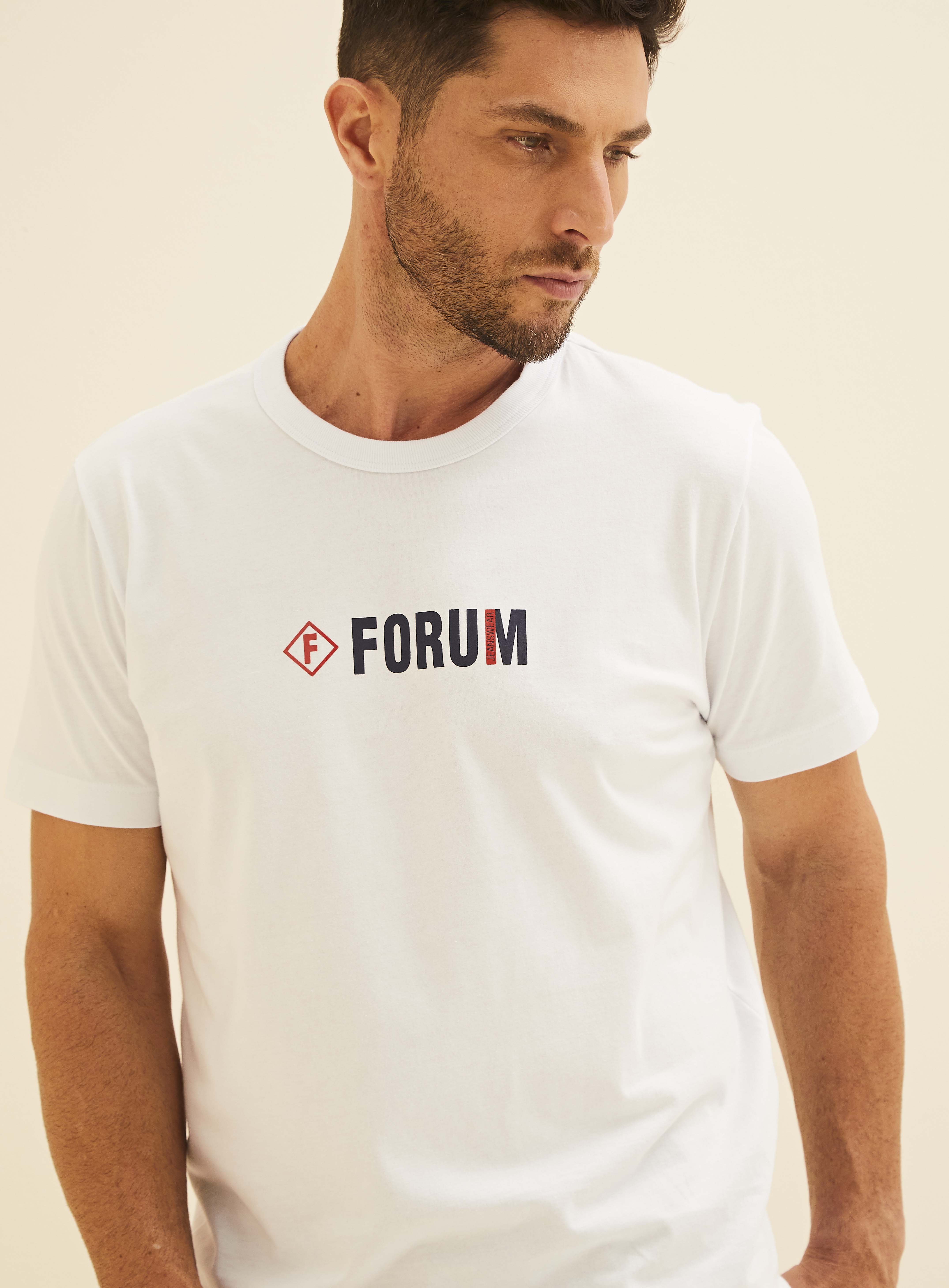CAMISETA FORUM M BRANCO