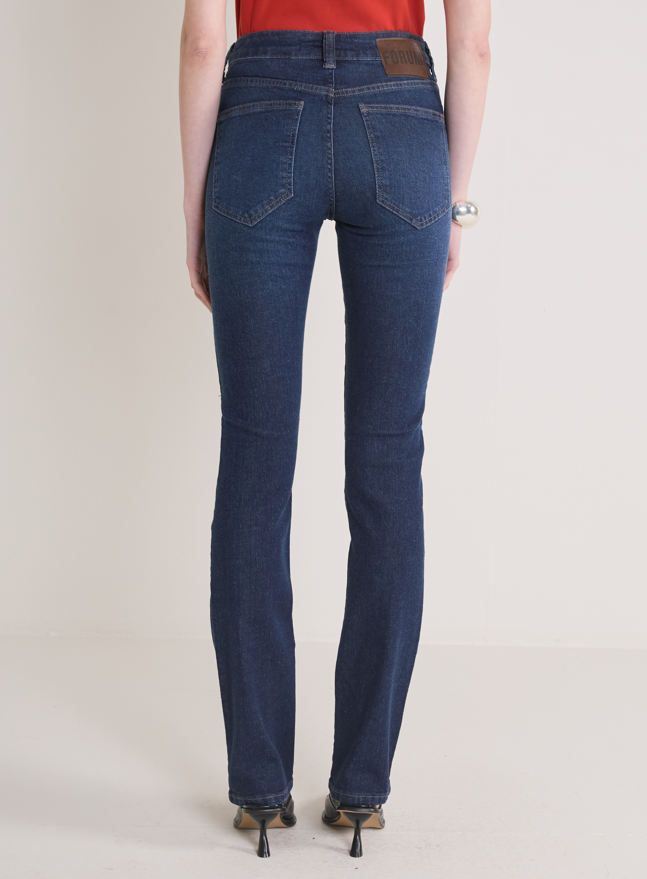 CALÇA JEANS MARISA 2 SLIM 38 INDIGO