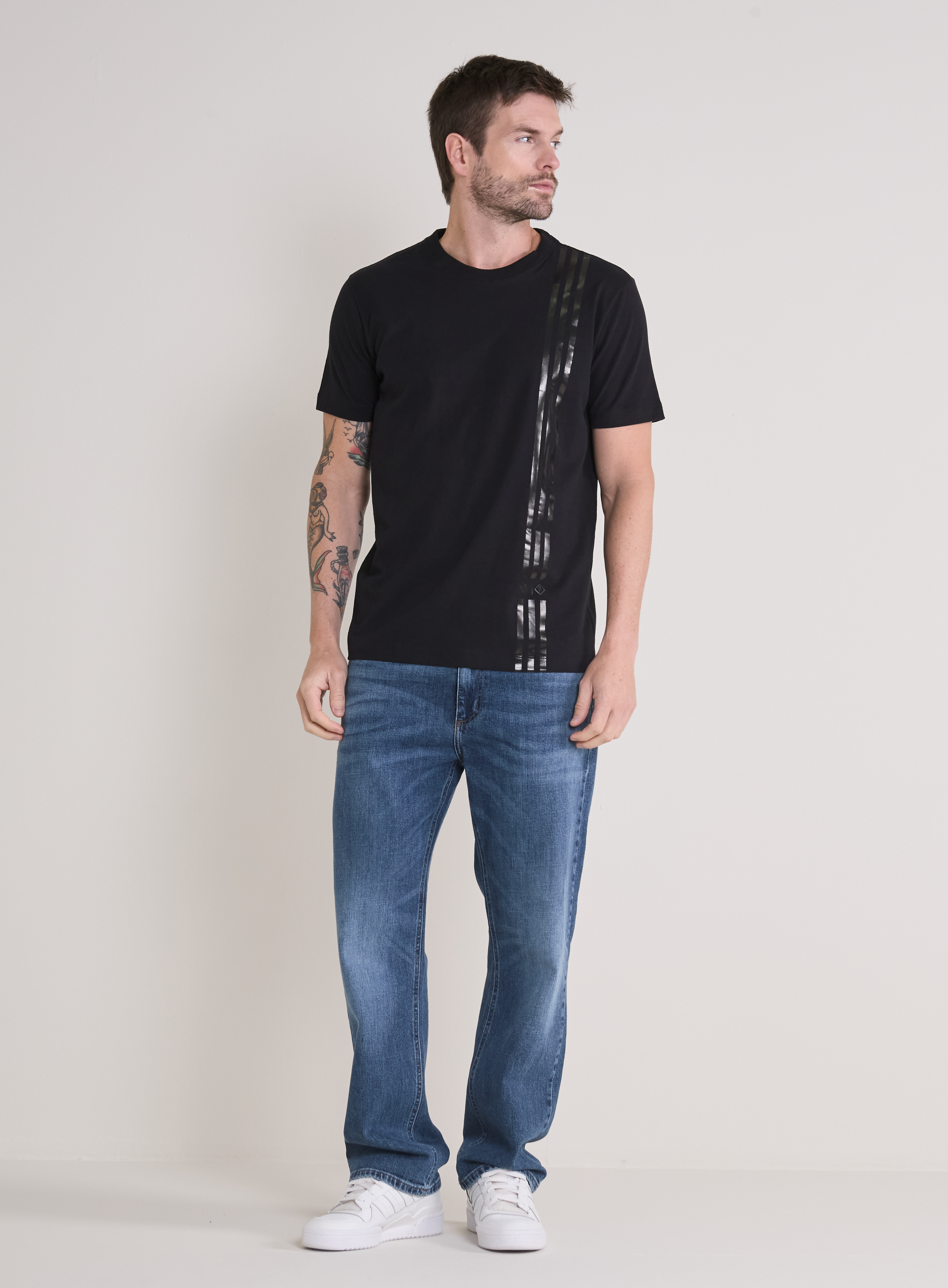 CALÇA JEANS ADIDAS FORUM 36 INDIGO FEM