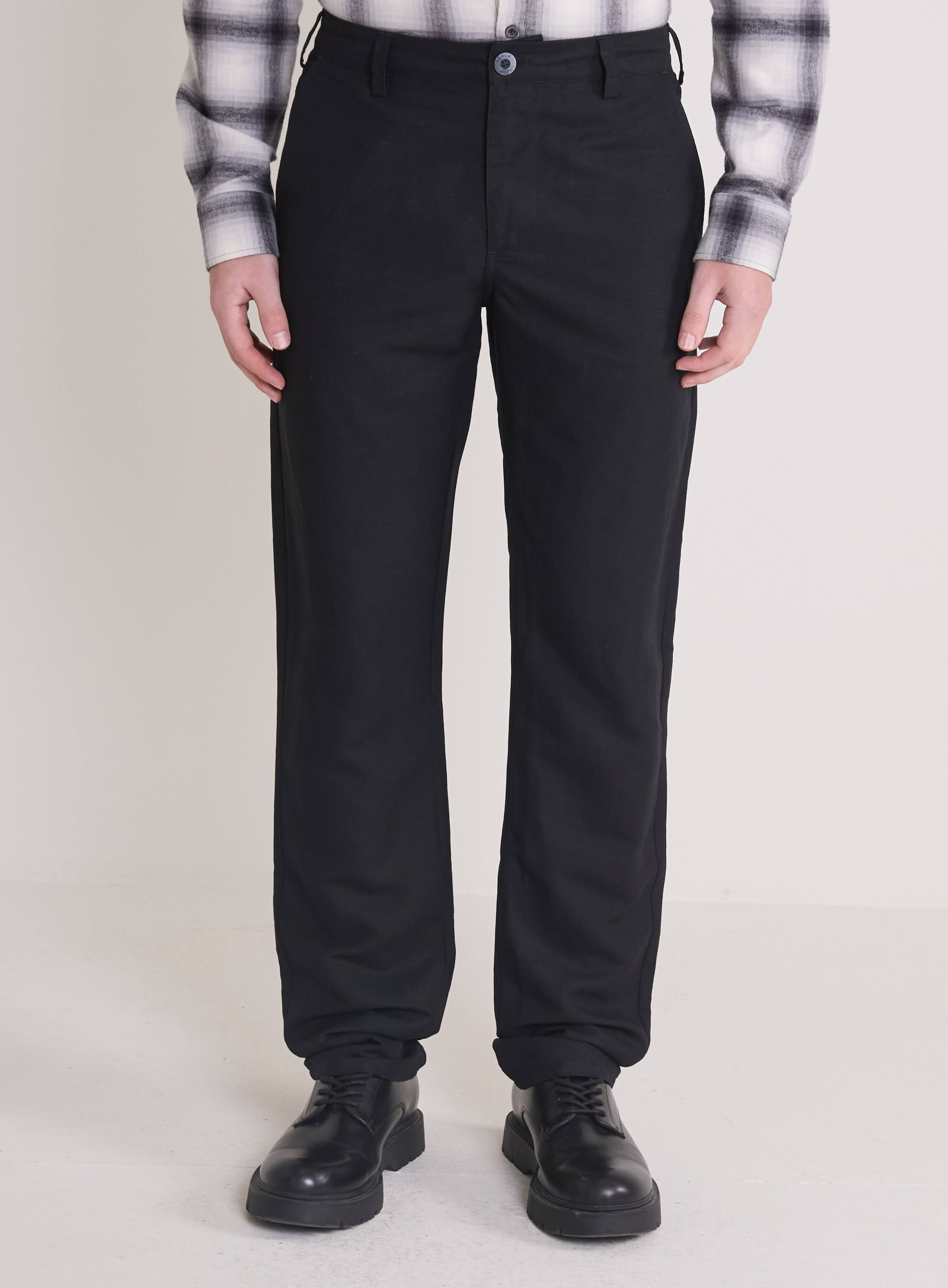 CALÇA LINHO G PRETO