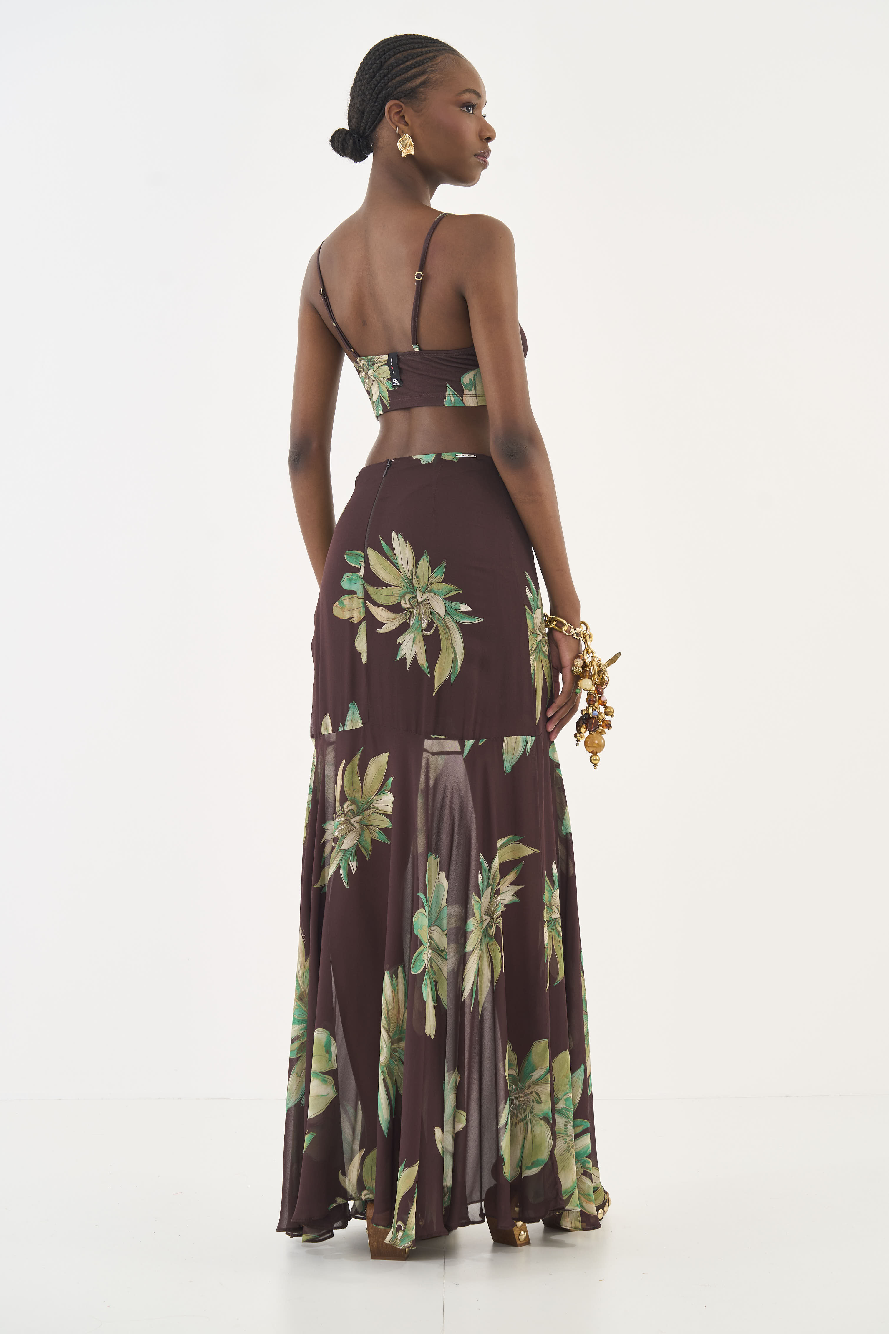 SAIA ESTAMPADA P FLORES DE OUT.
