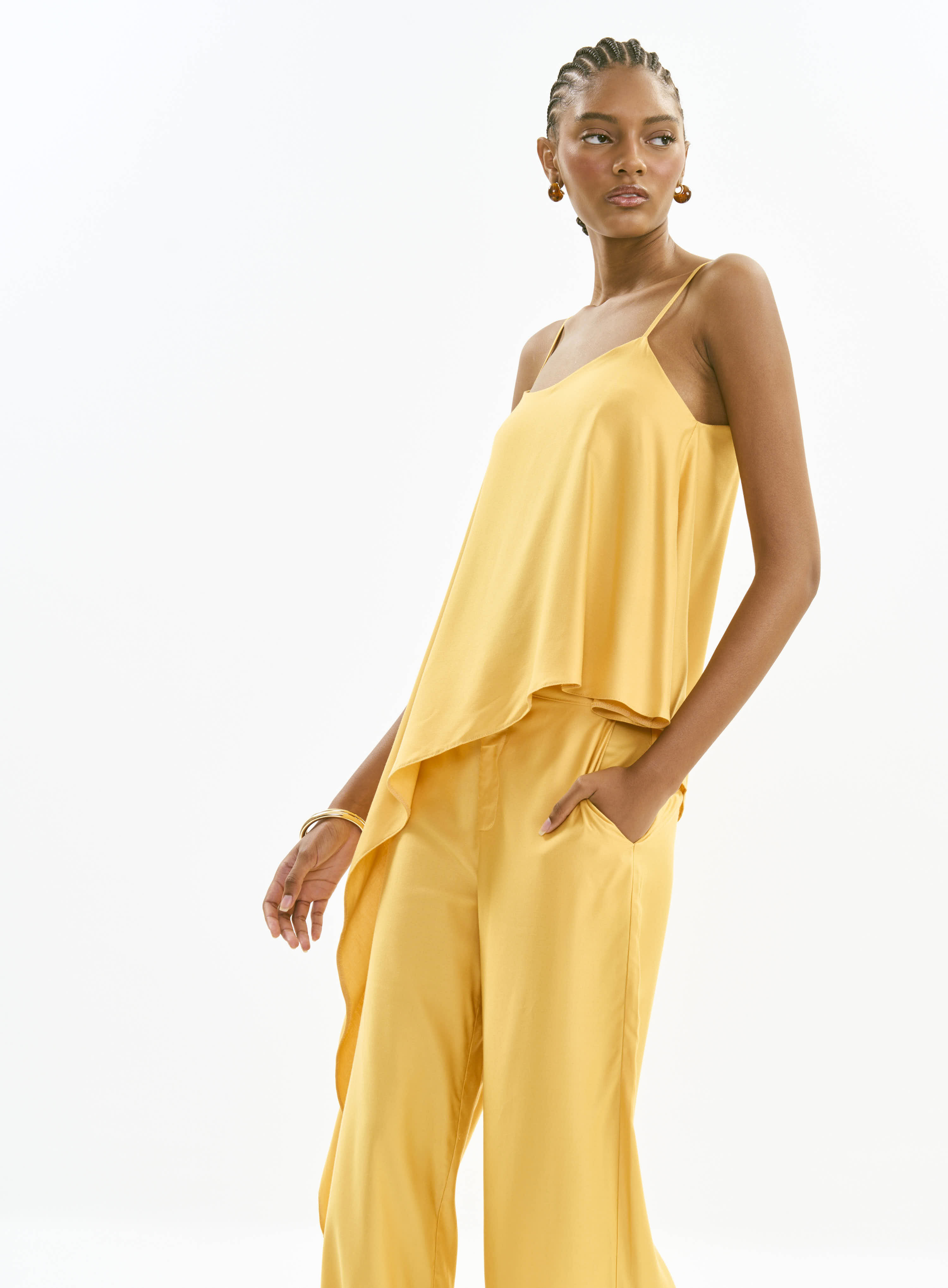 BLUSA COLCCI G AMARELO TOFU