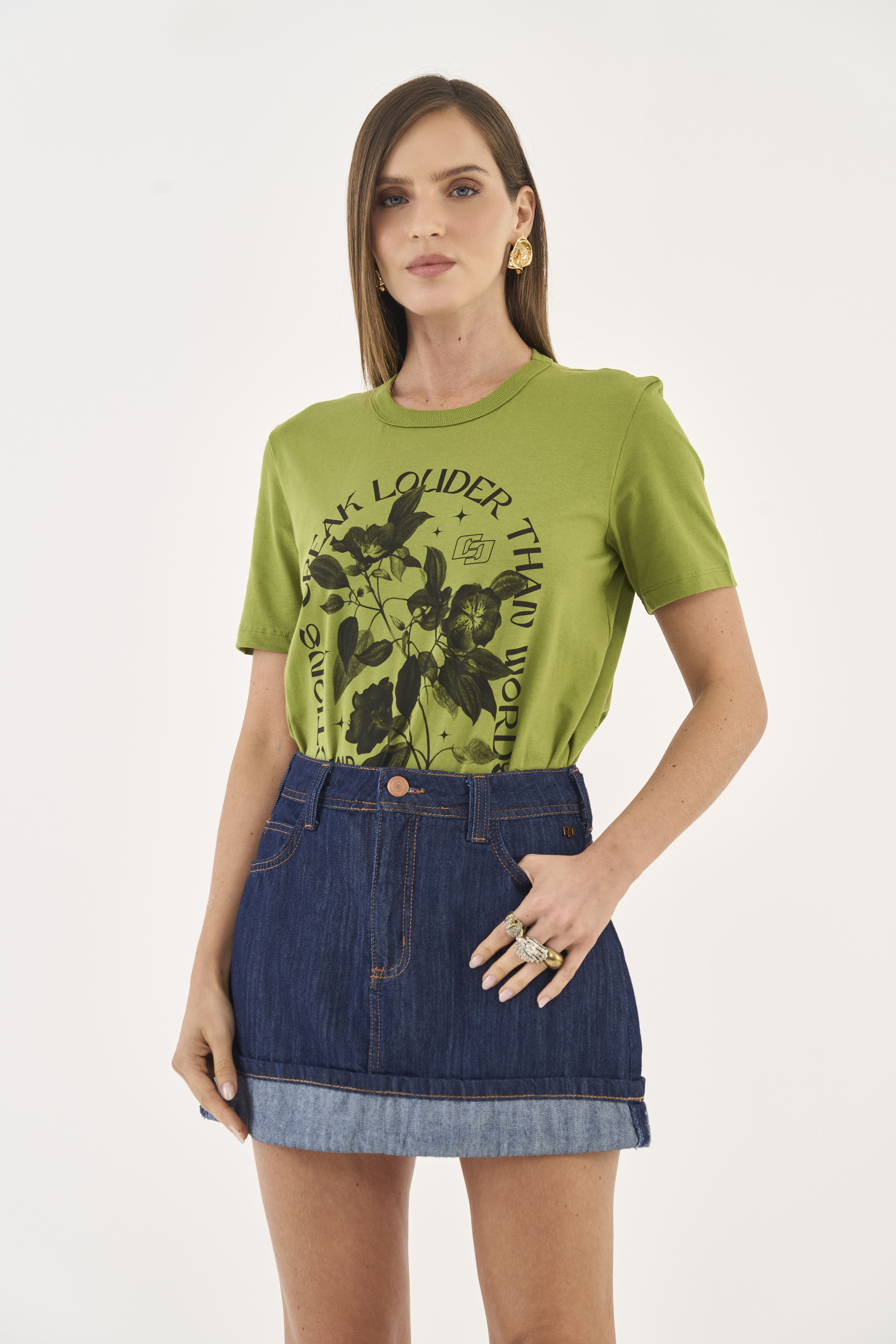 CAMISETA ESTAMPADA P VERDE YUCA