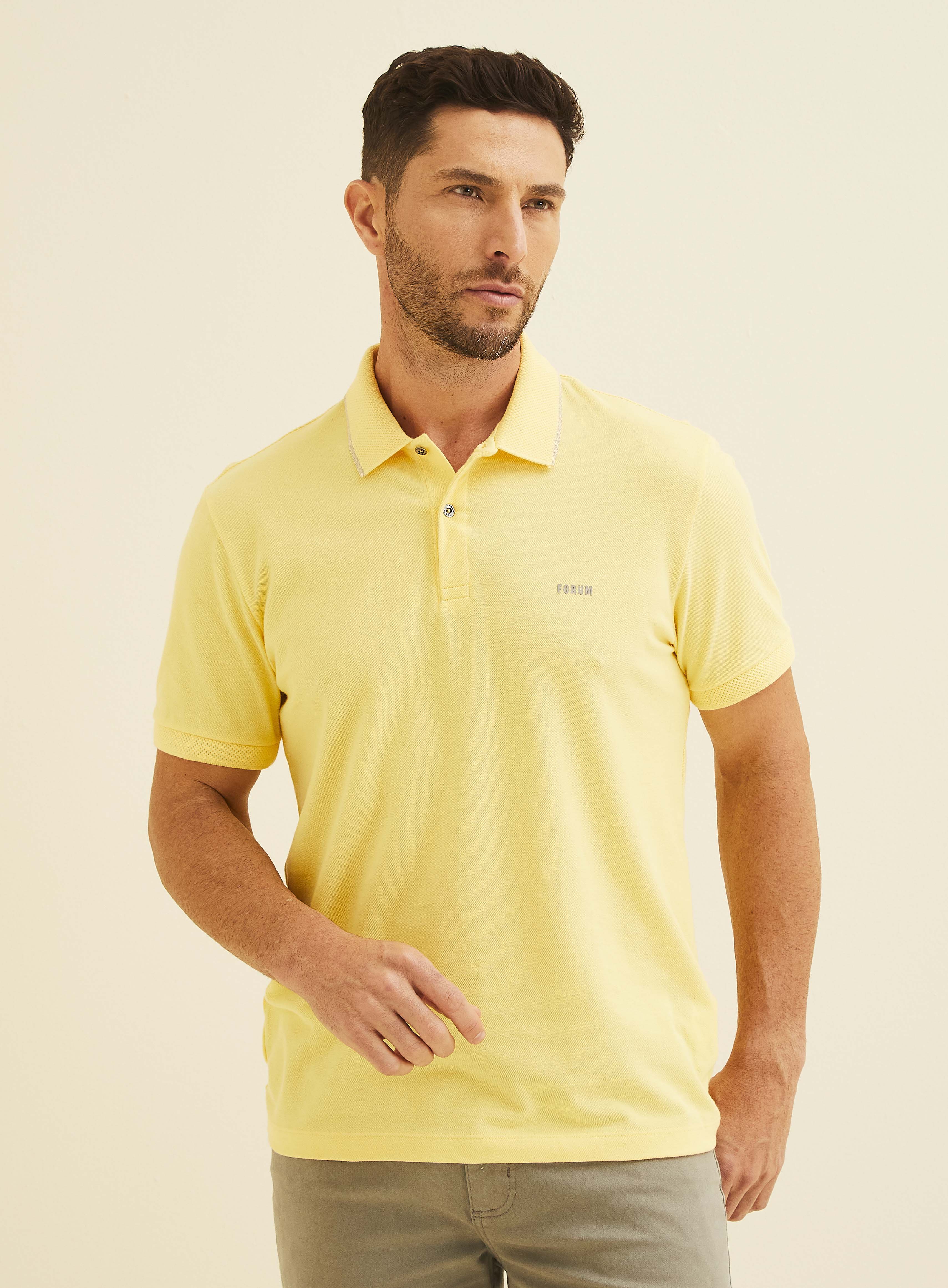 POLO FORUM GG AMARELO CORNISH