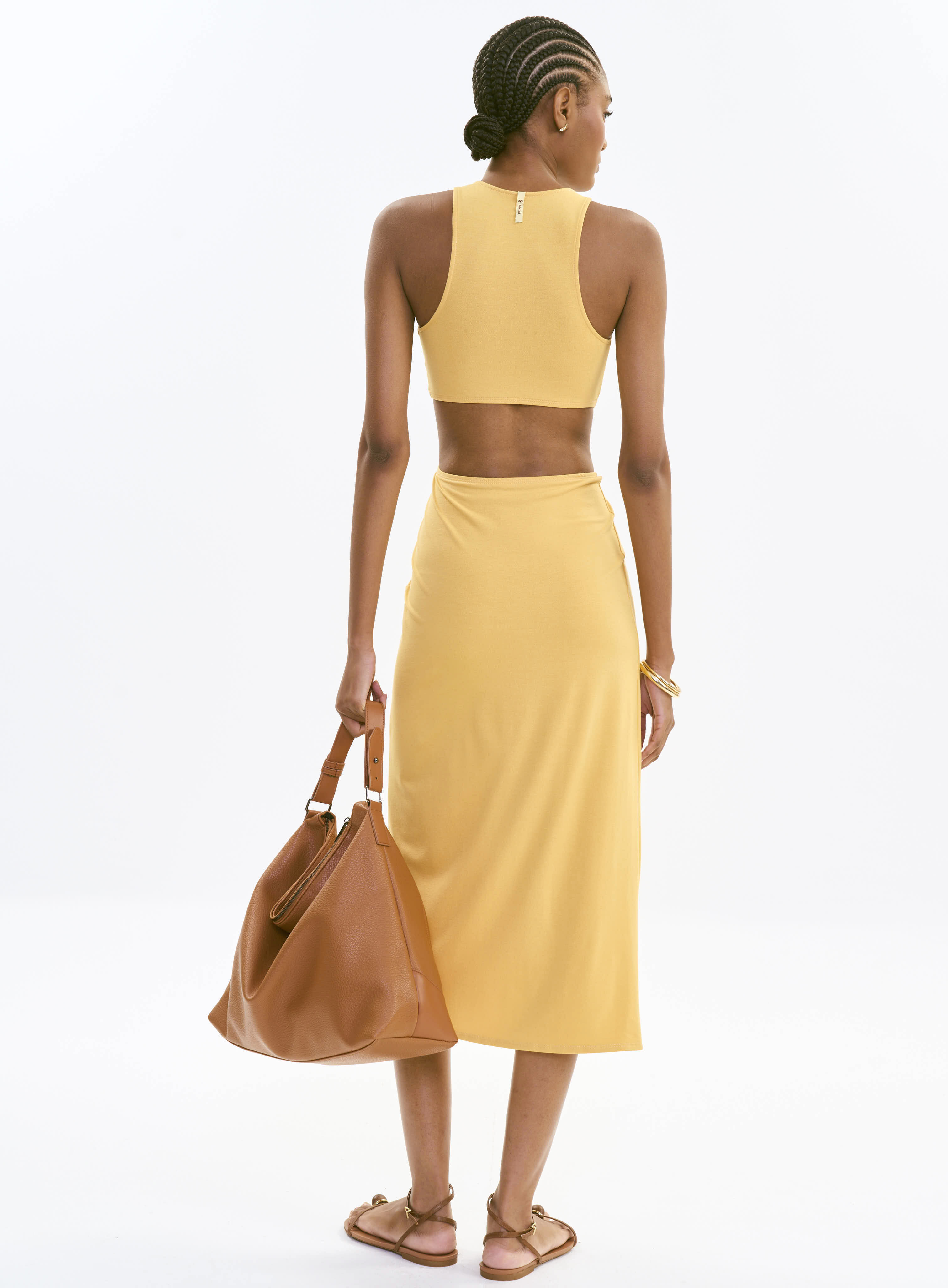 VESTIDO COLCCI M AMARELO TOFU