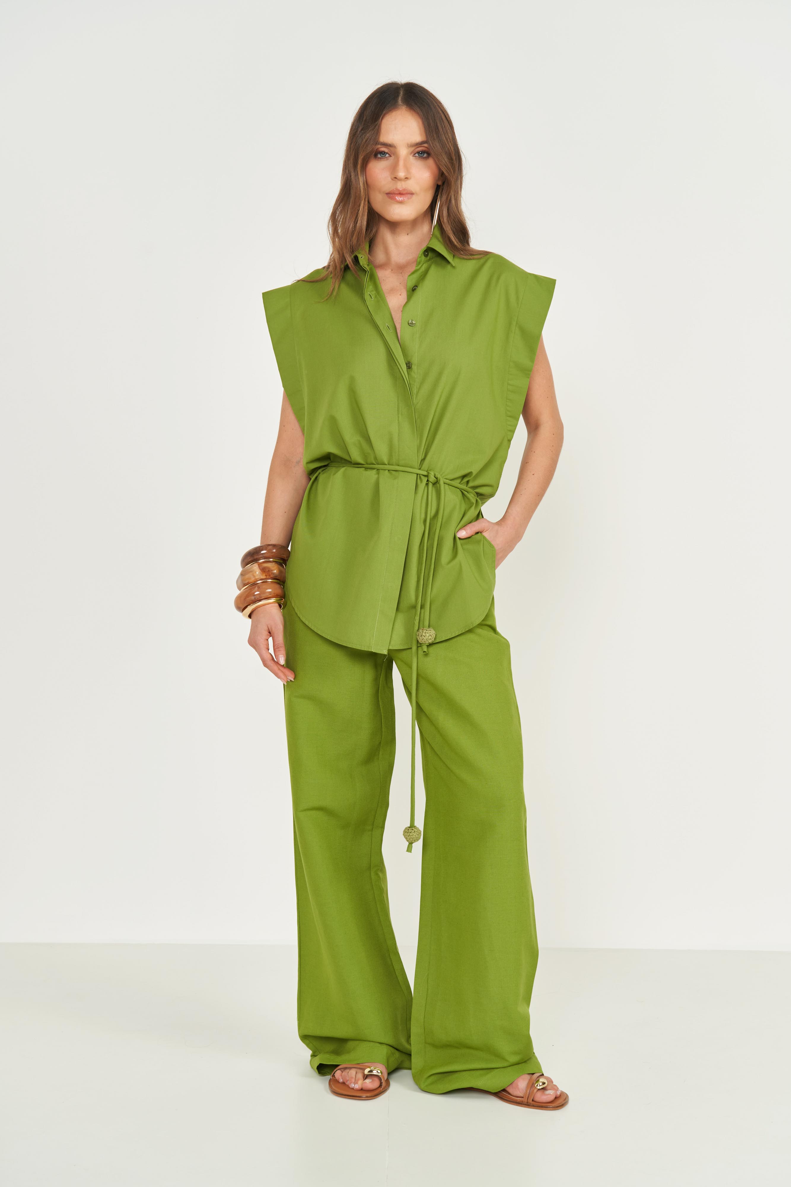 CAMISA COLCCI M VERDE YUCA