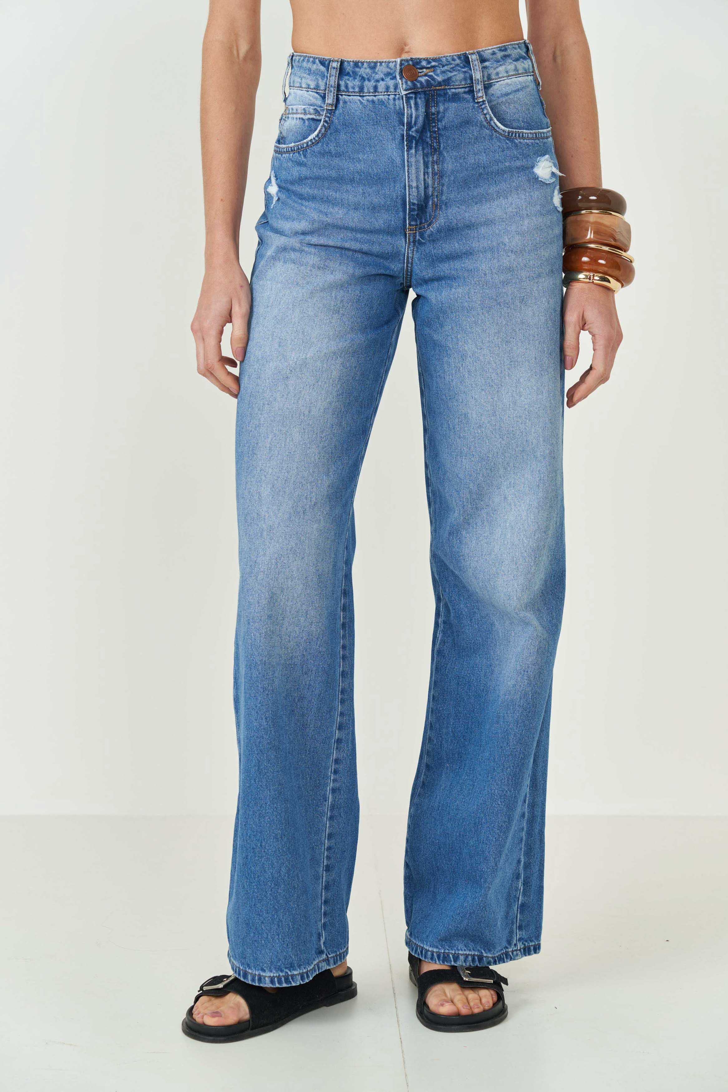CALÇA JEANS JULIETTE 42 INDIGO