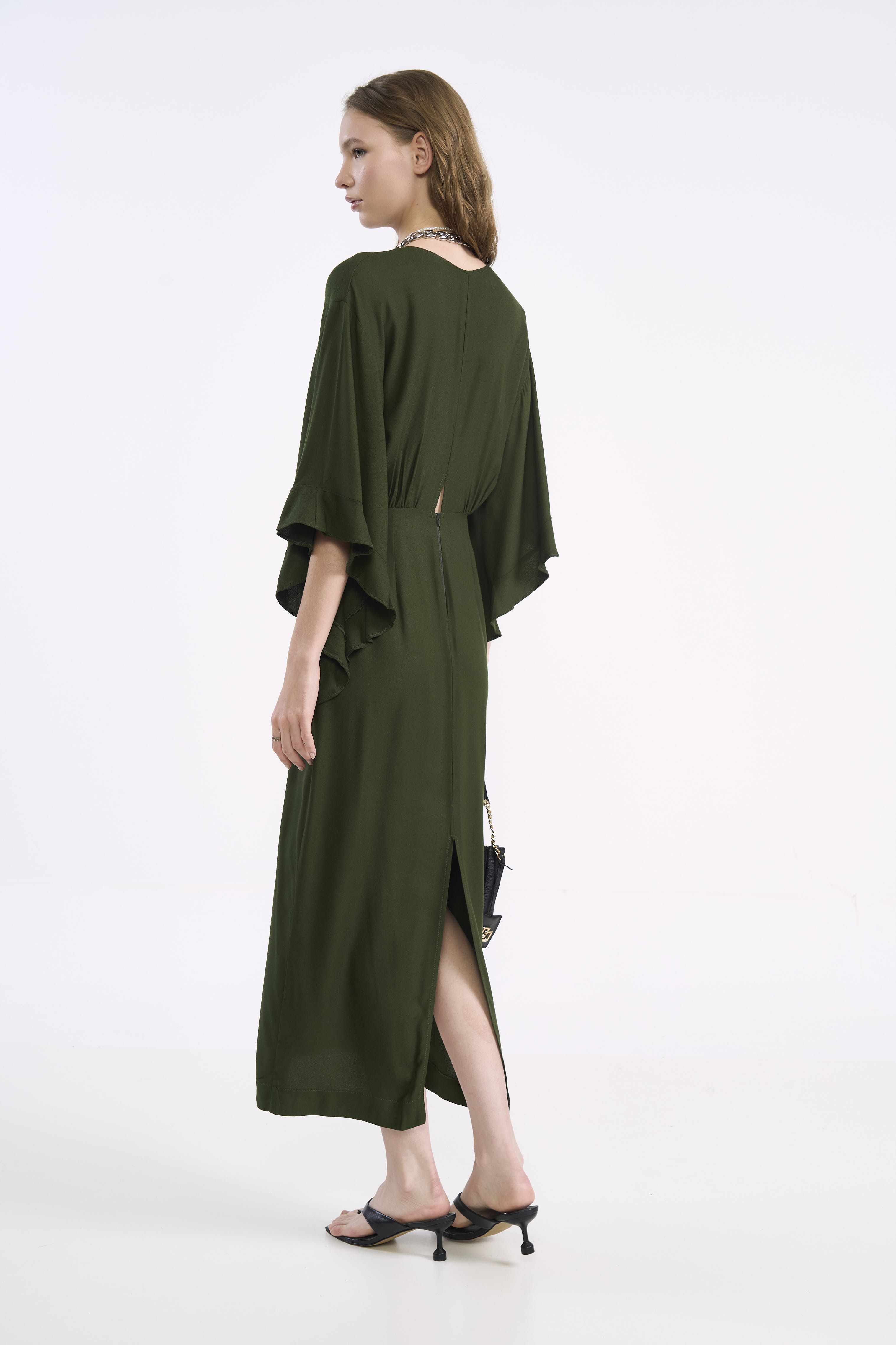 VESTIDO COLCCI P VERDE ÉDEN